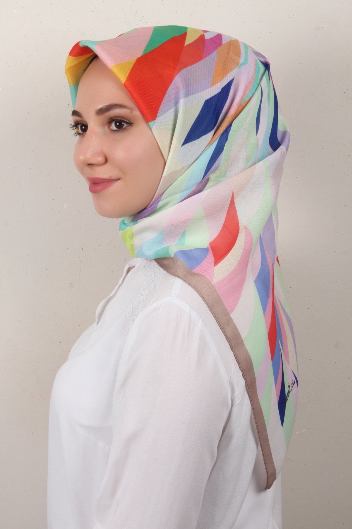 Nirvana Soft Eşarp 8099-7 Bej