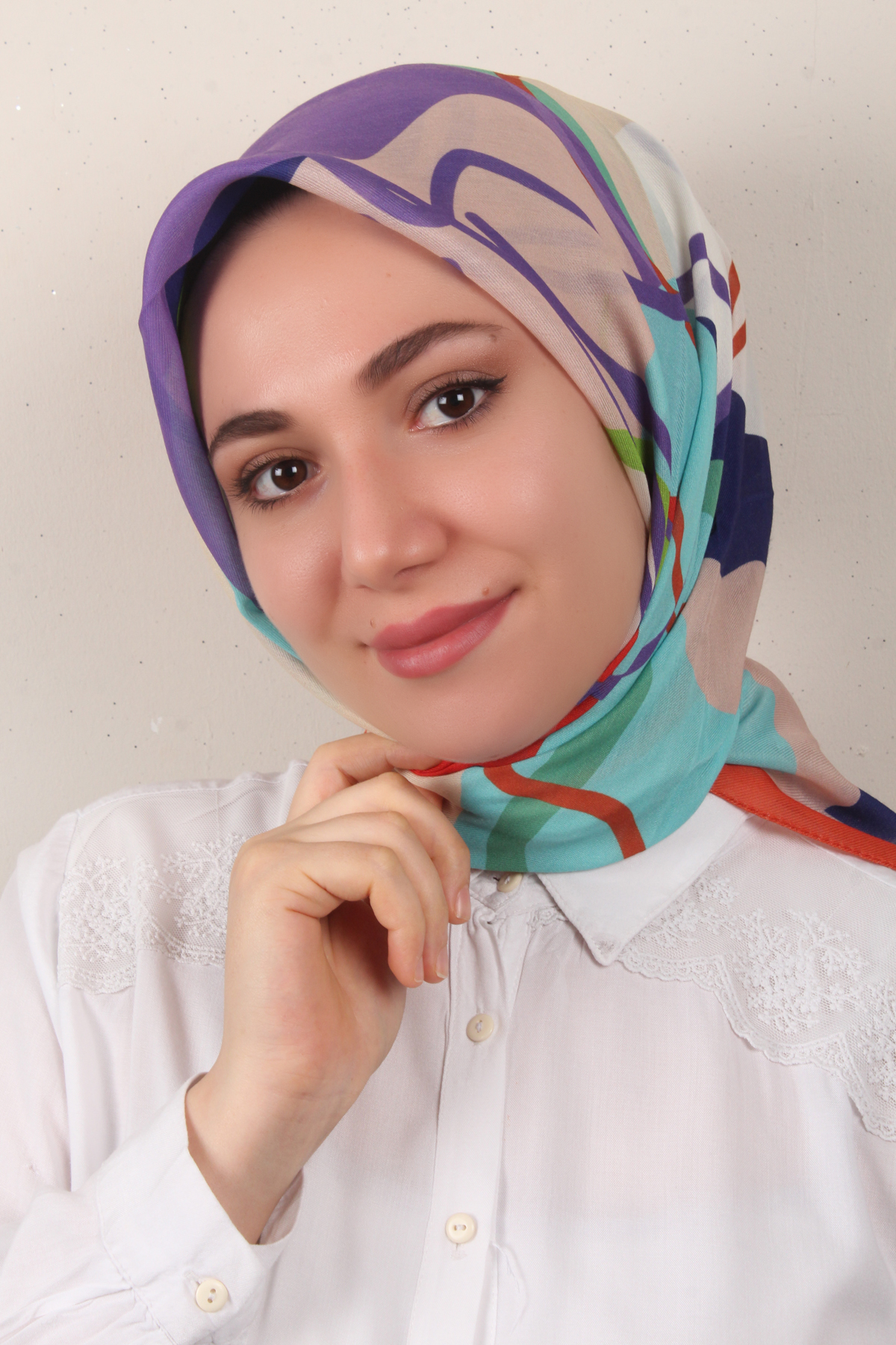Nirvana Soft Eşarp 8100-9 Kiremit