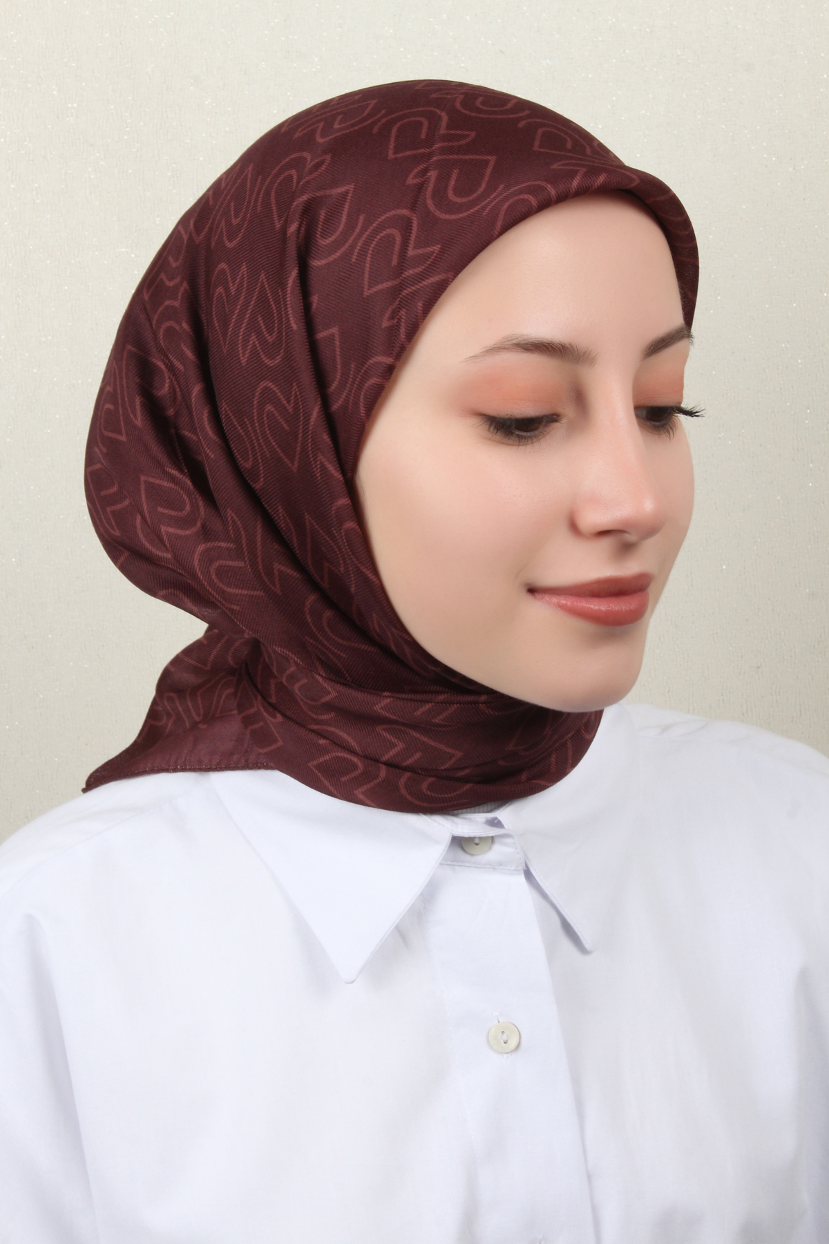 Nirvana Soft Eşarp 8101-11 Kahverengi