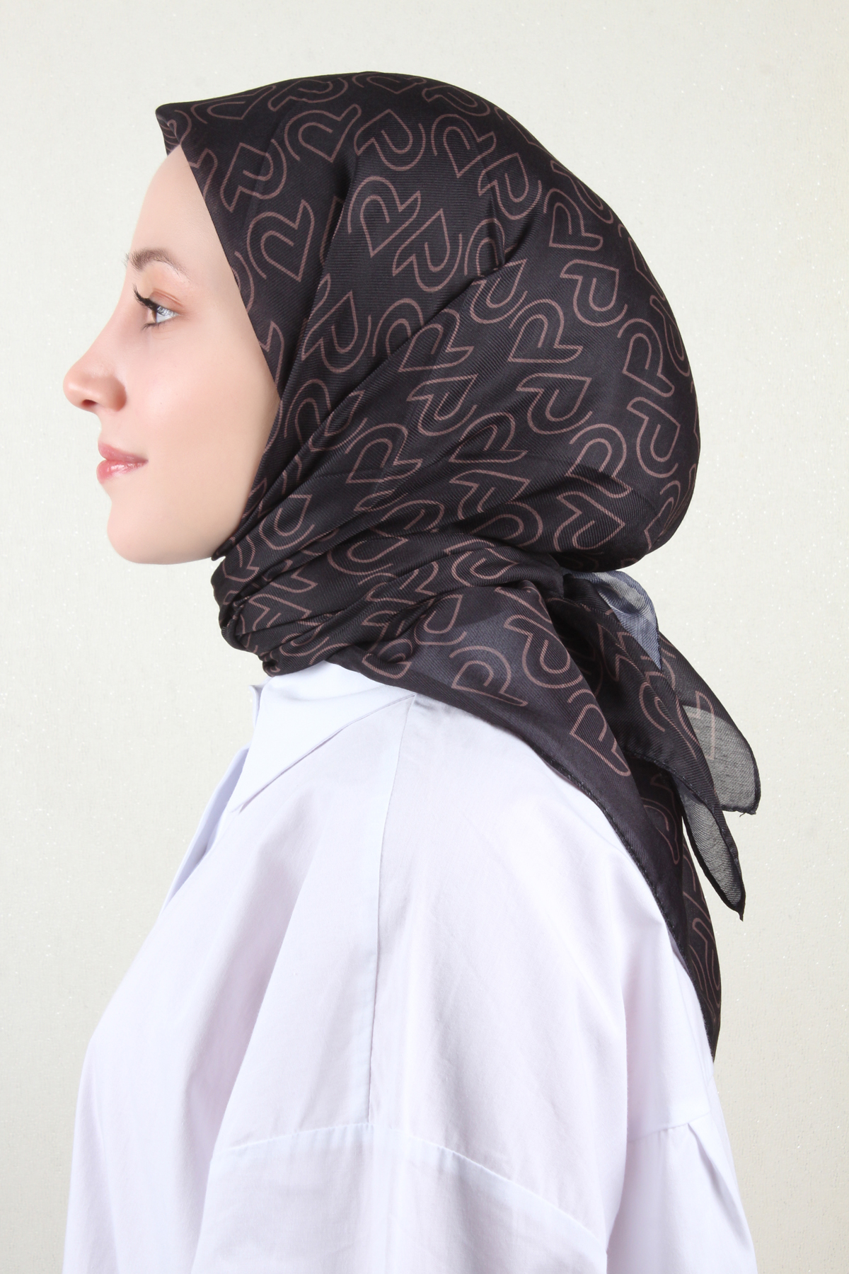 Nirvana Soft Eşarp 8101-7 Siyah