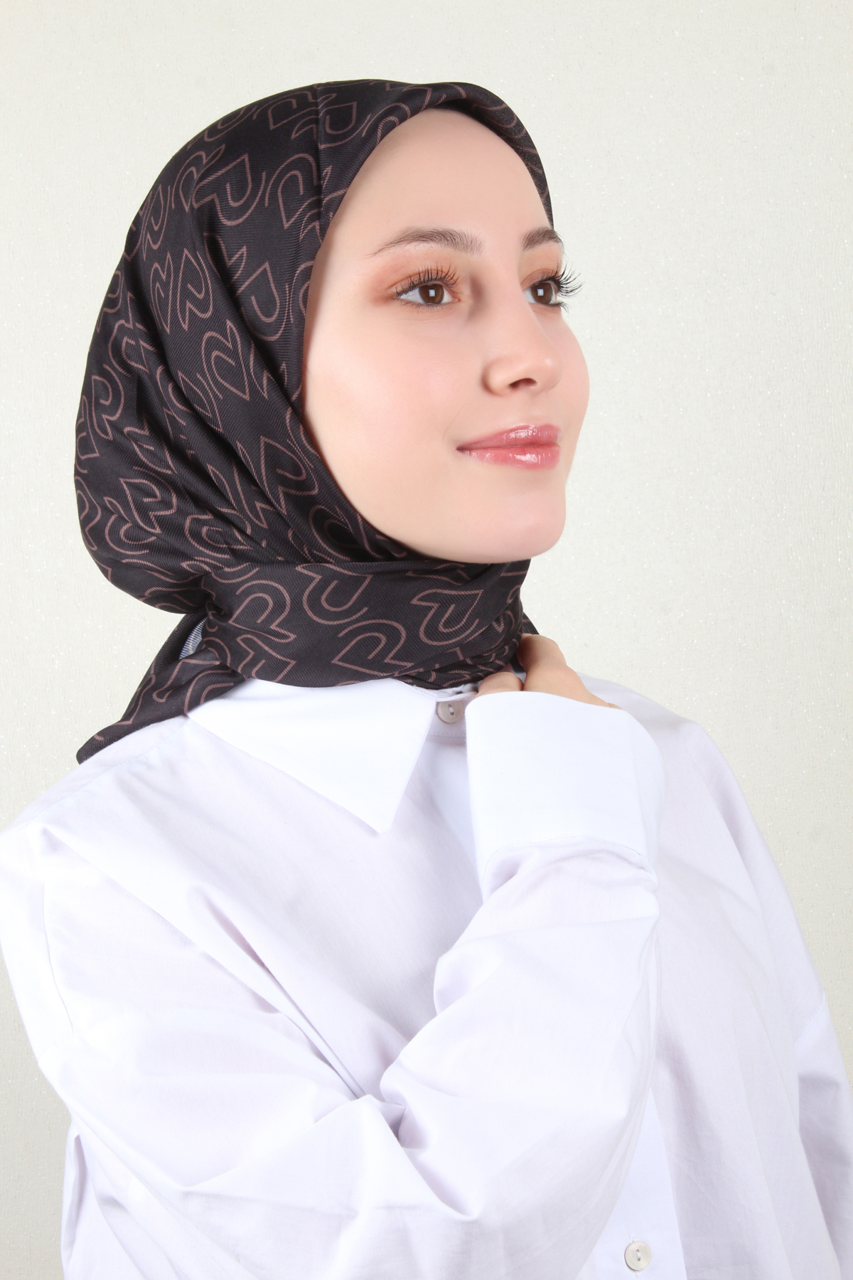 Nirvana Soft Eşarp 8101-7 Siyah