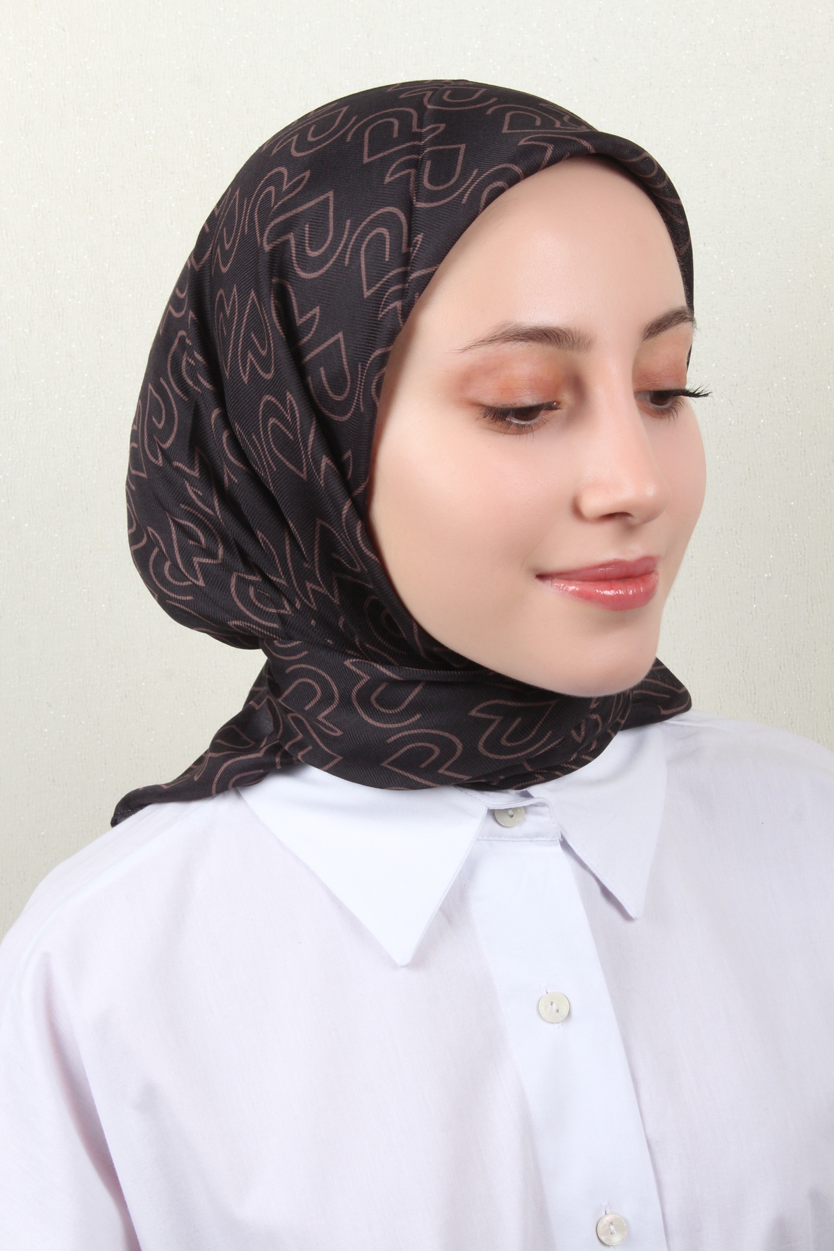 Nirvana Soft Eşarp 8101-7 Siyah