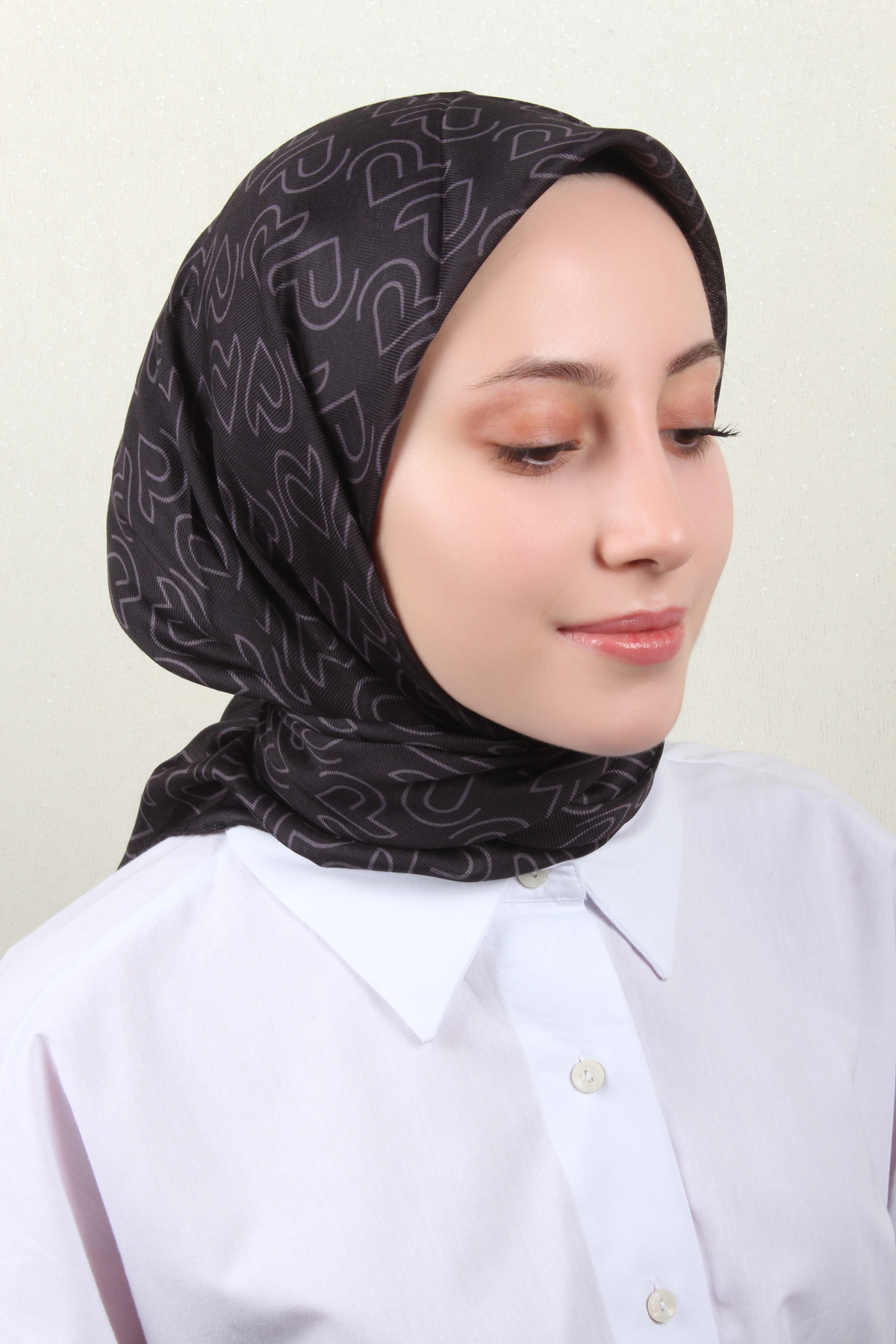 Nirvana Soft Eşarp 8101-8 Lacivert