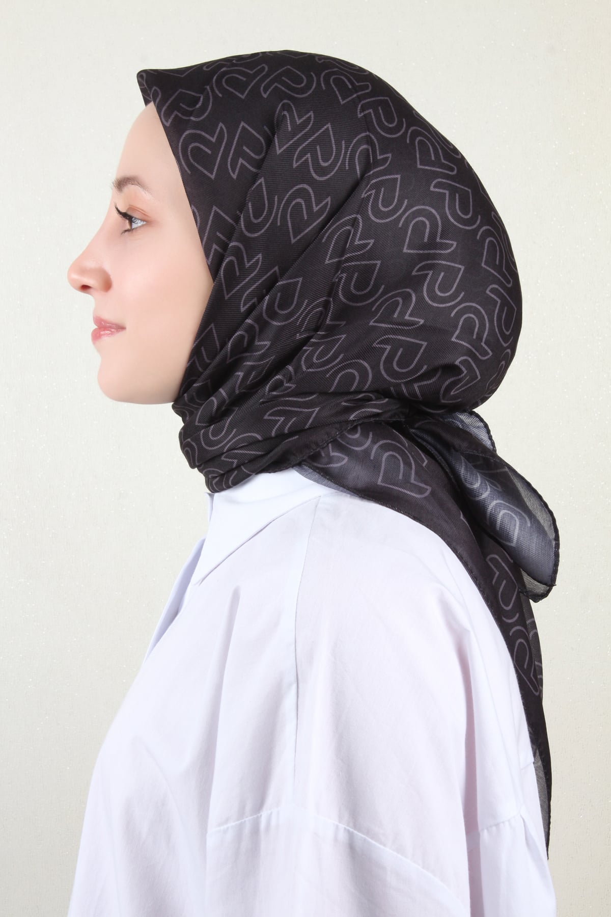 Nirvana Soft Eşarp 8101-8 Lacivert