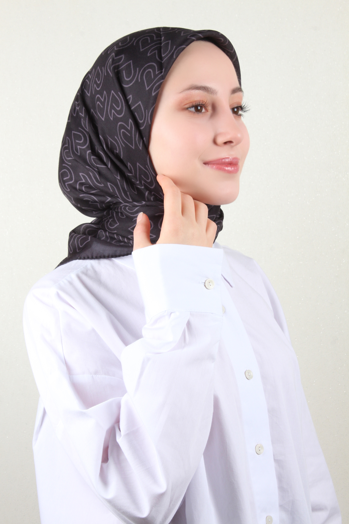 Nirvana Soft Eşarp 8101-8 Lacivert