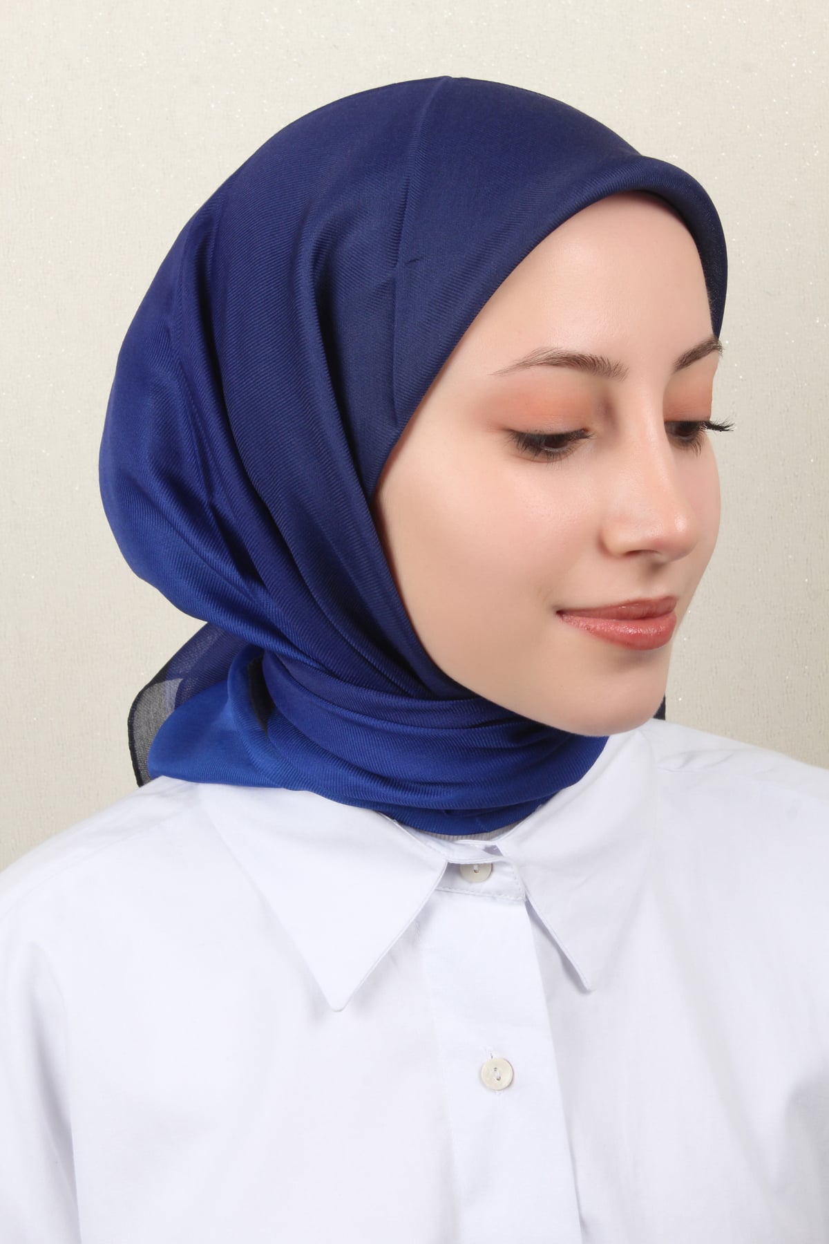 Nirvana Soft Eşarp 8102-11 Gece Mavisi