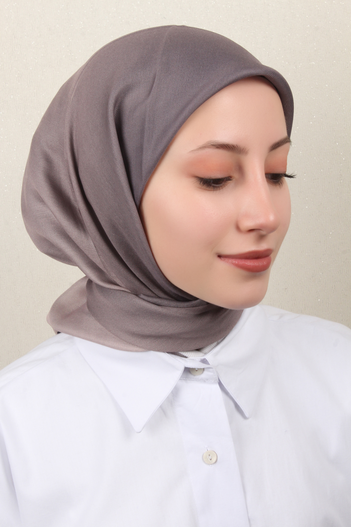Nirvana Soft Eşarp 8102-4 Lacivert-Vizon