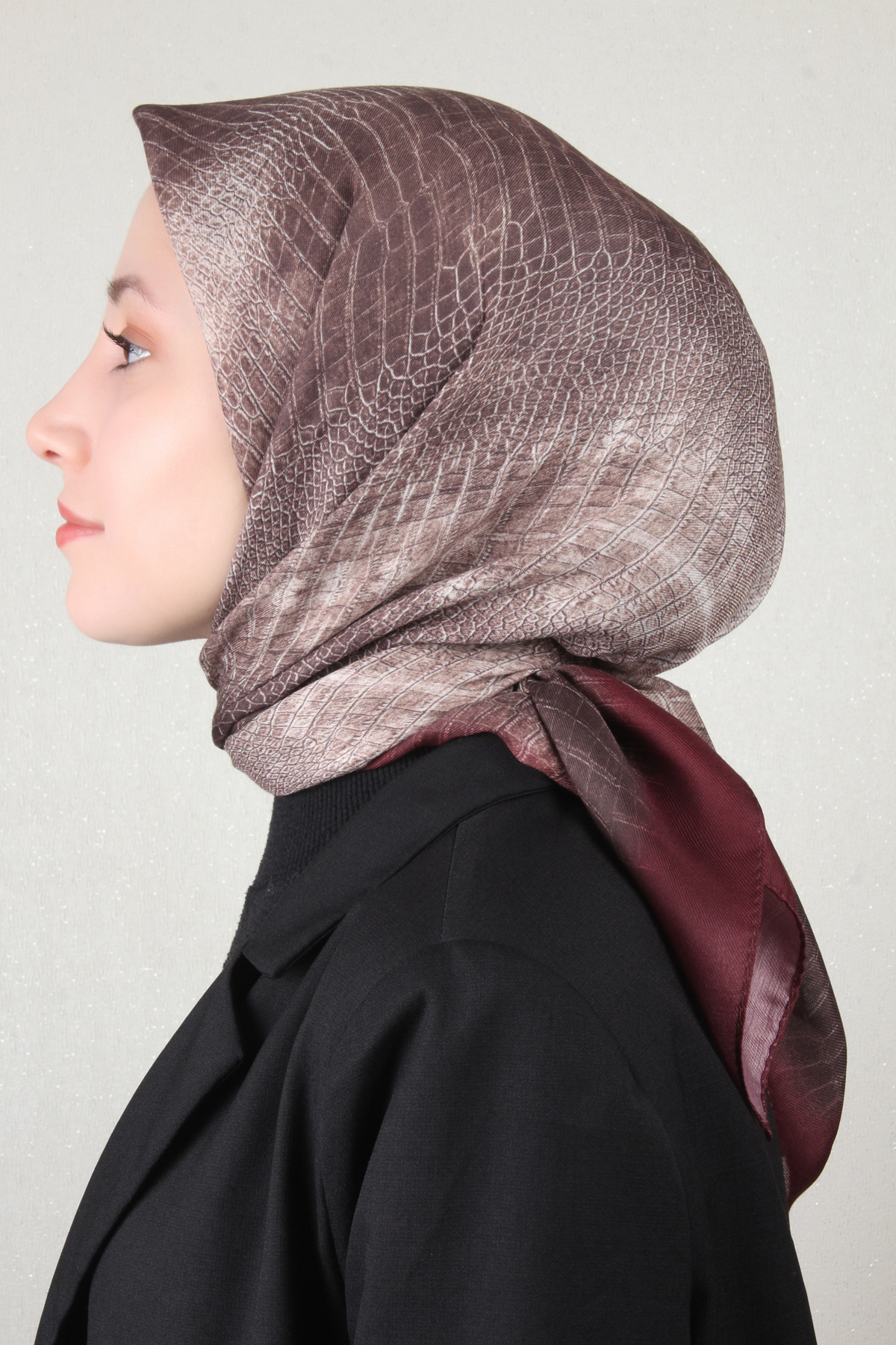 Nirvana Soft Eşarp 8103-11 Bordo