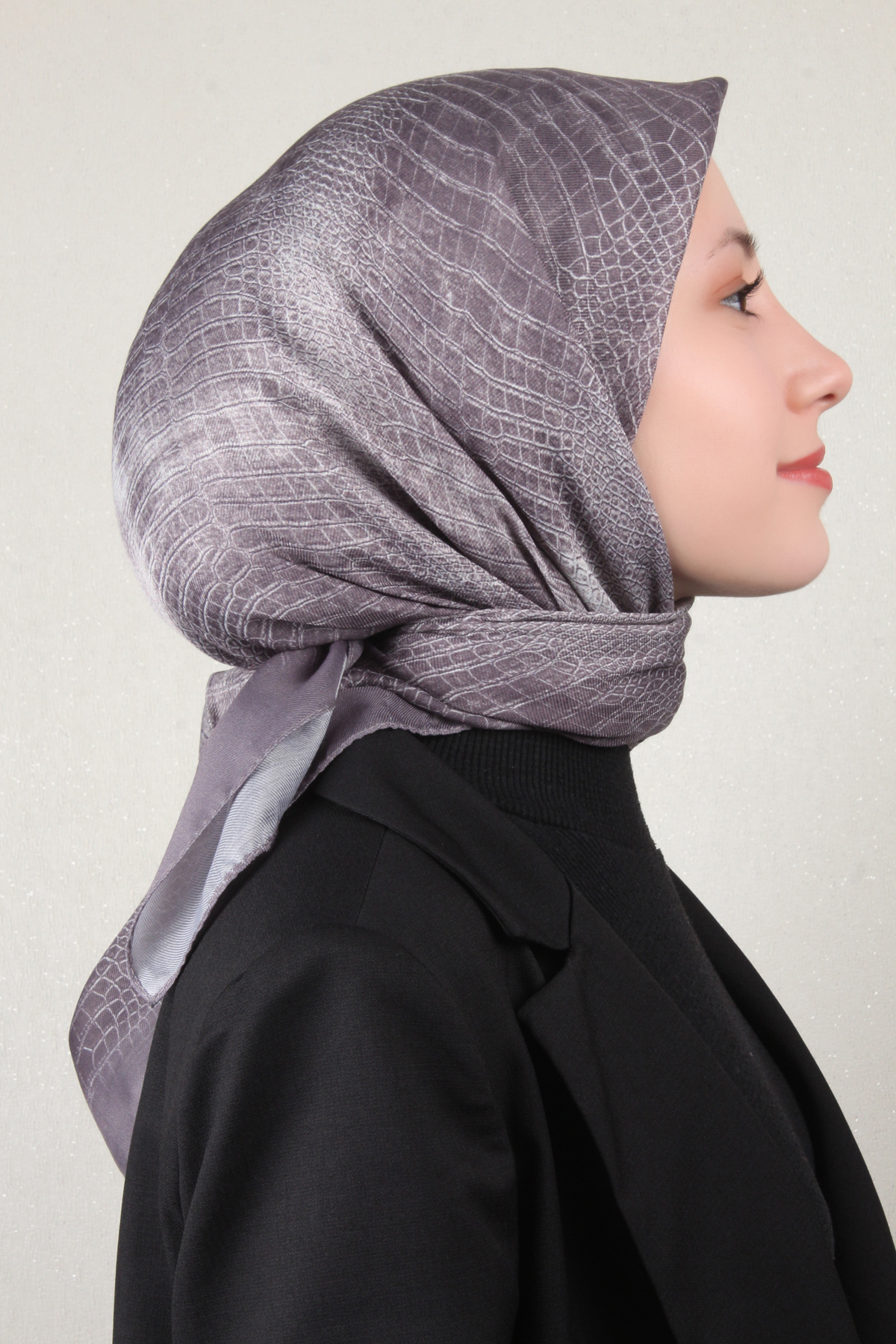 Nirvana Soft Eşarp 8103-15 Füme