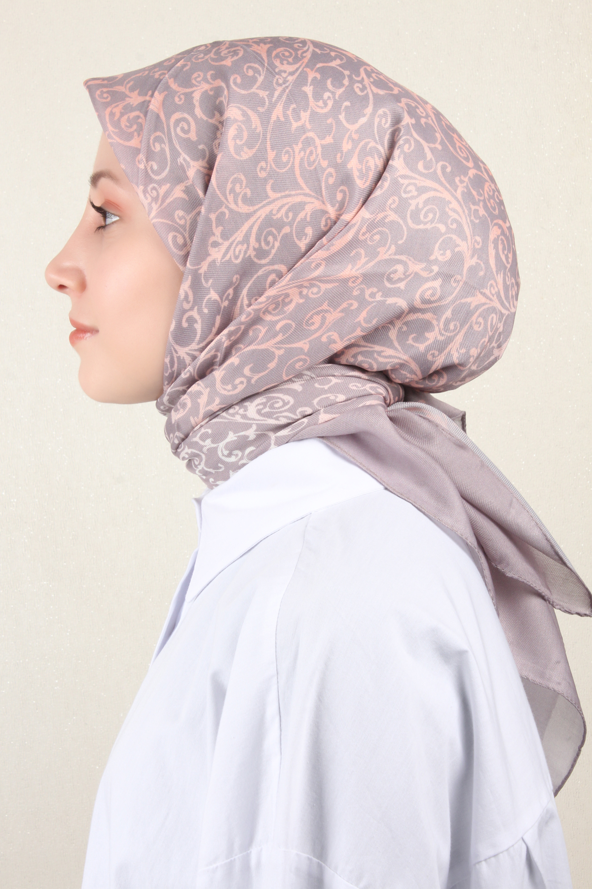 Nirvana Soft Eşarp 8104-7 Gri