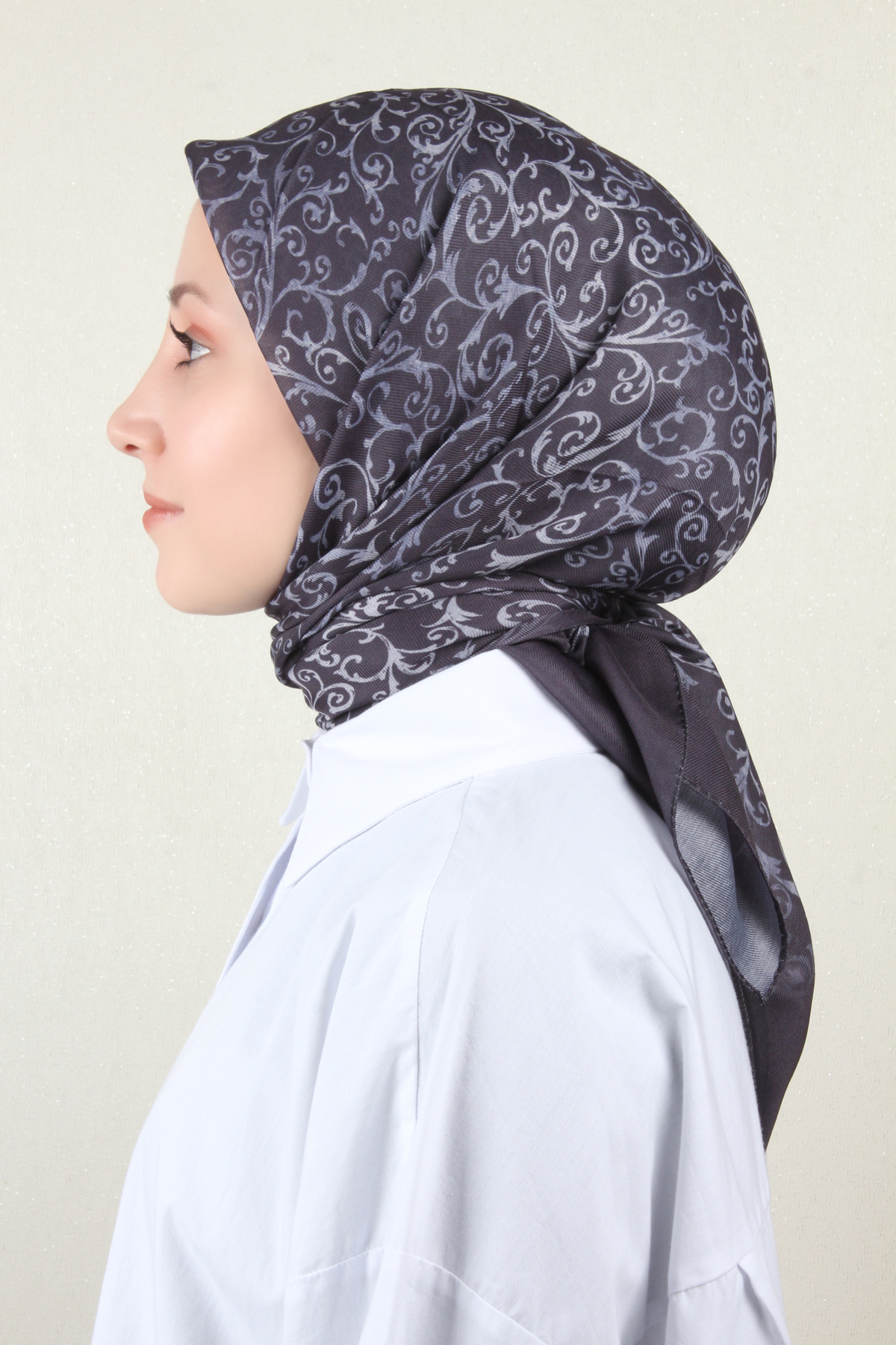 Nirvana Soft Eşarp 8104-9 Antrasit