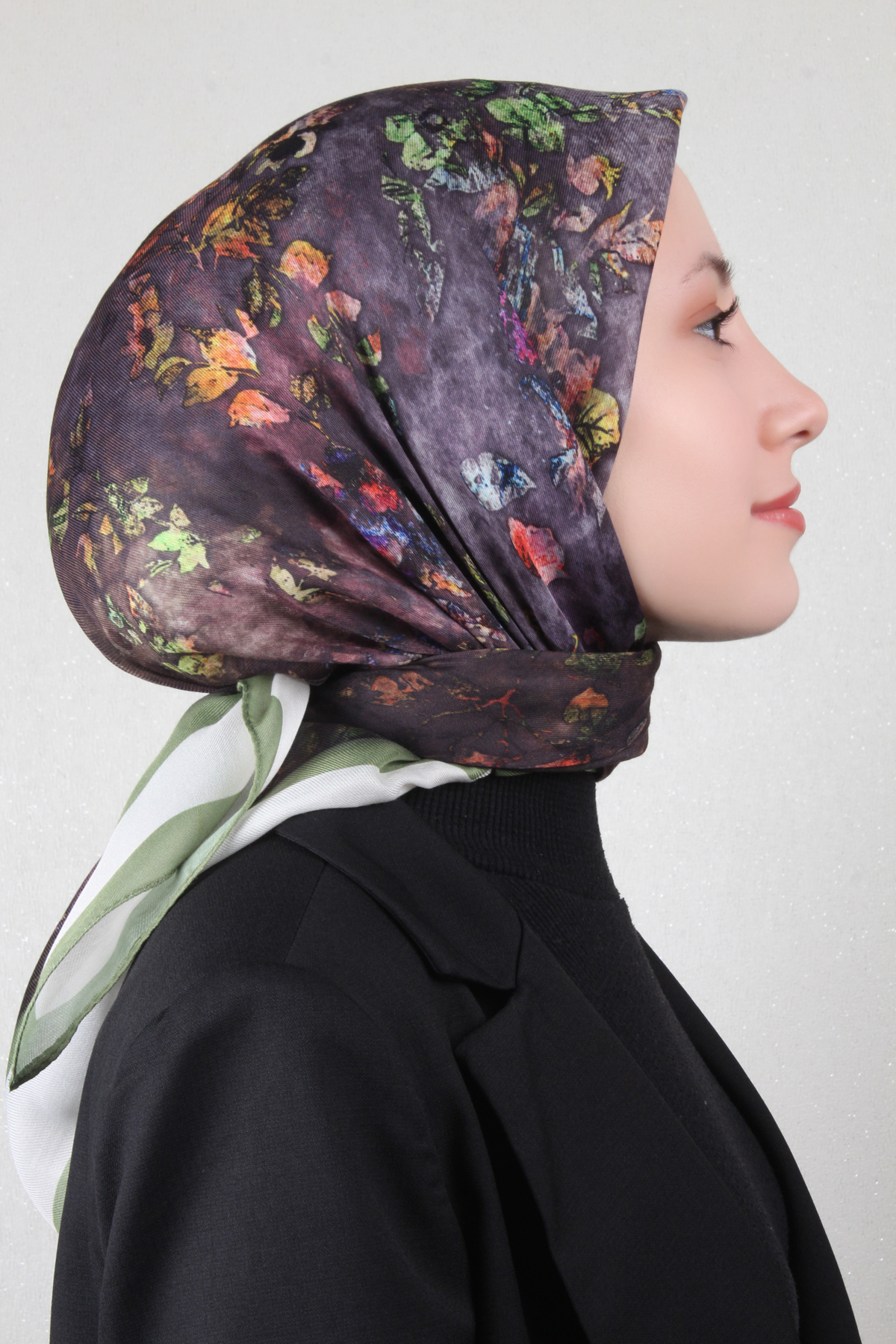 Nirvana Soft Eşarp 8105-10 Oliv
