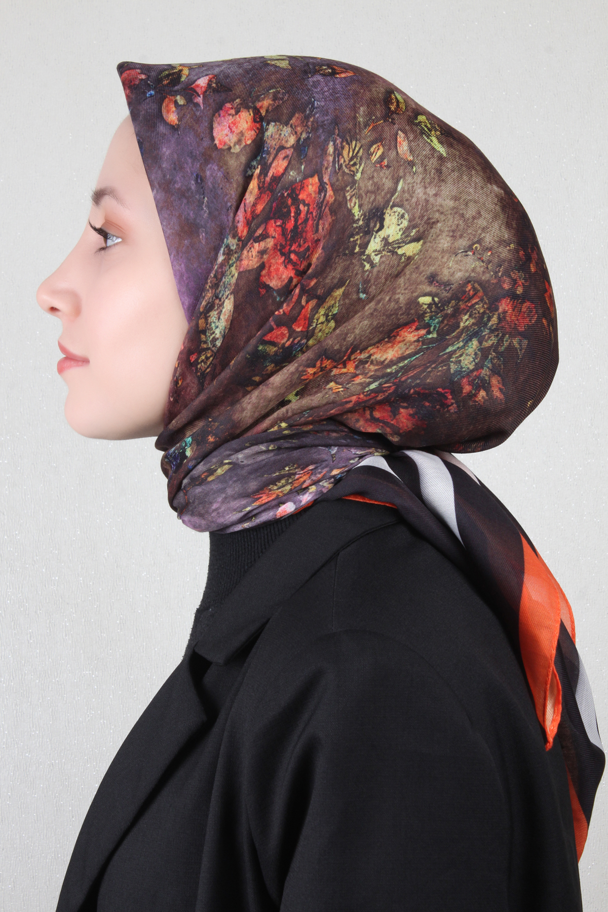 Nirvana Soft Eşarp 8105-11 Orange