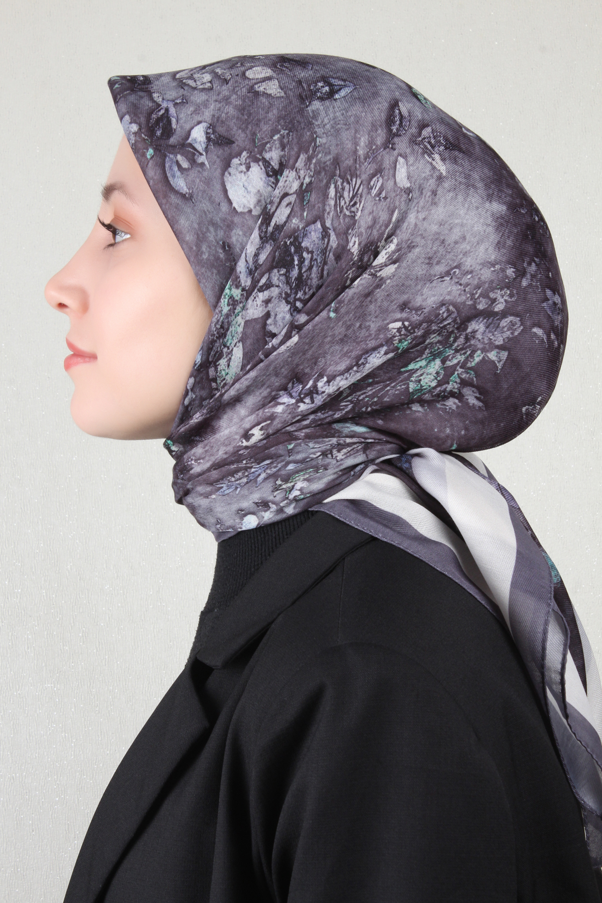 Nirvana Soft Eşarp 8105-12 Füme