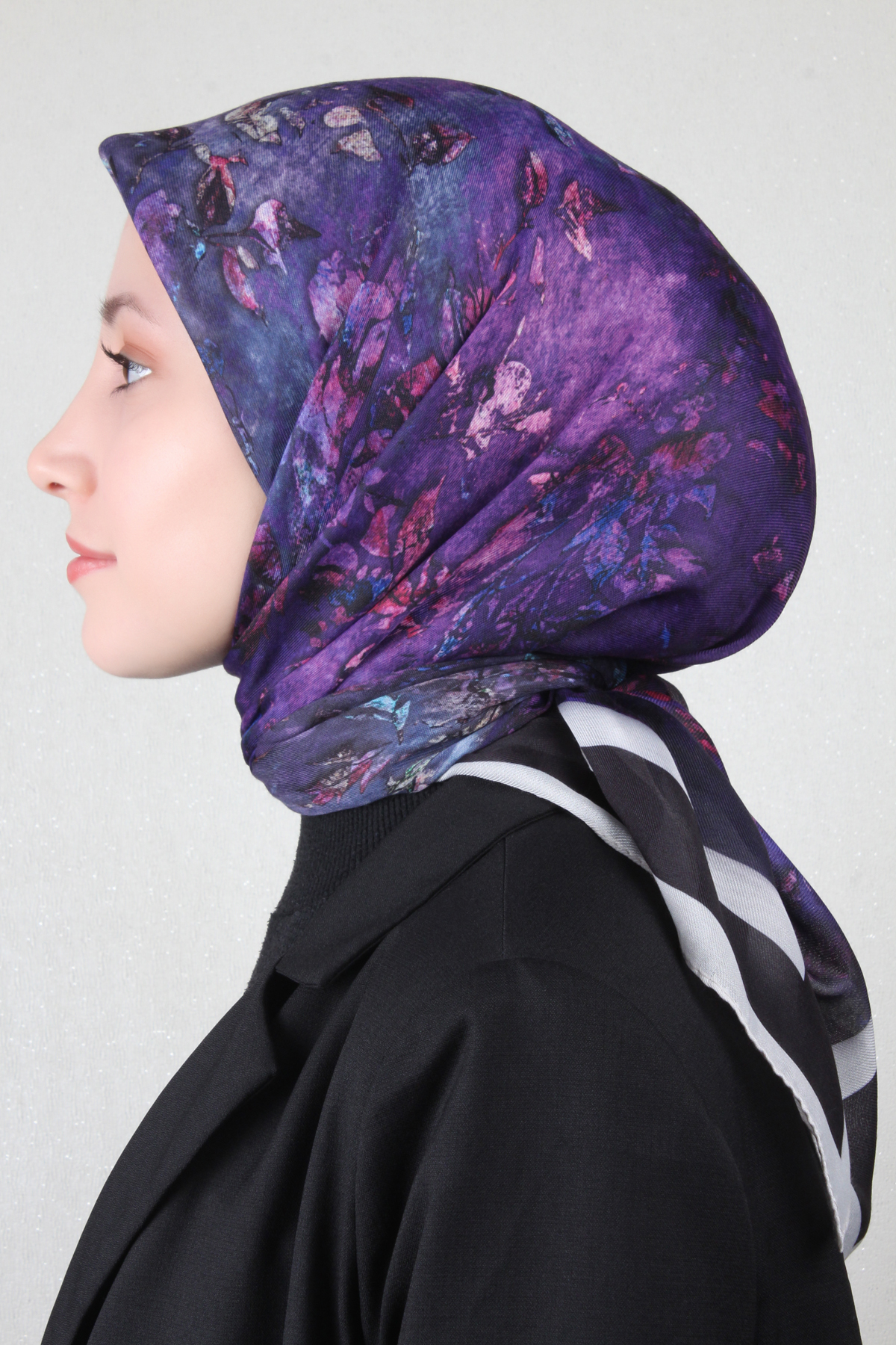 Nirvana Soft Eşarp 8105-14 Mor