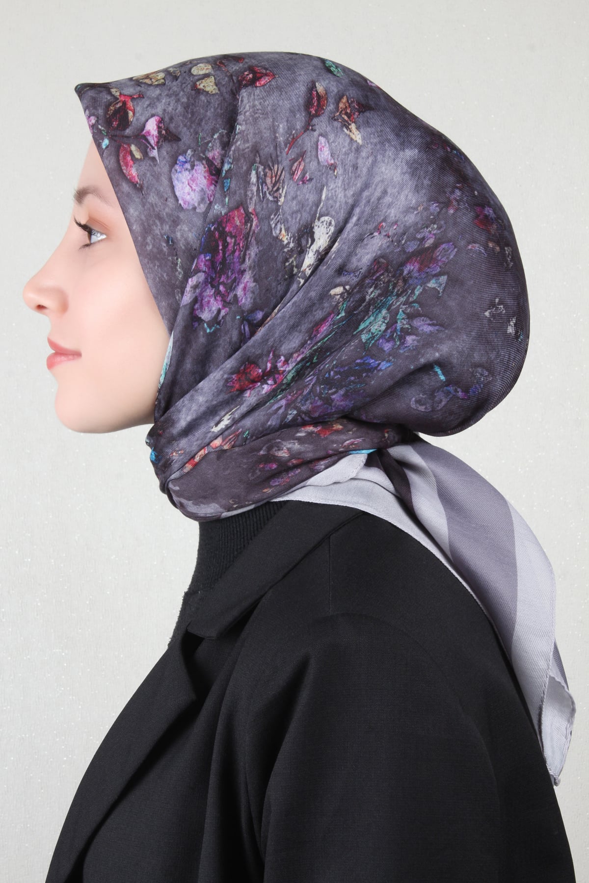 Nirvana Soft Eşarp 8105-16 Gri