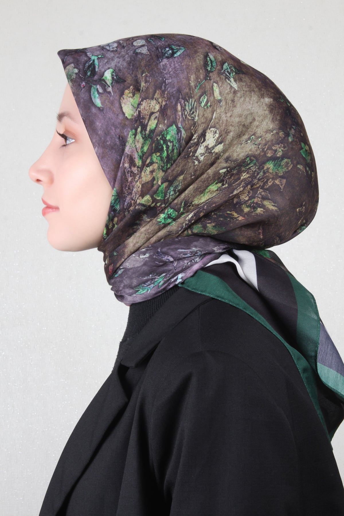 Nirvana Soft Eşarp 8105-8 Zümrüt