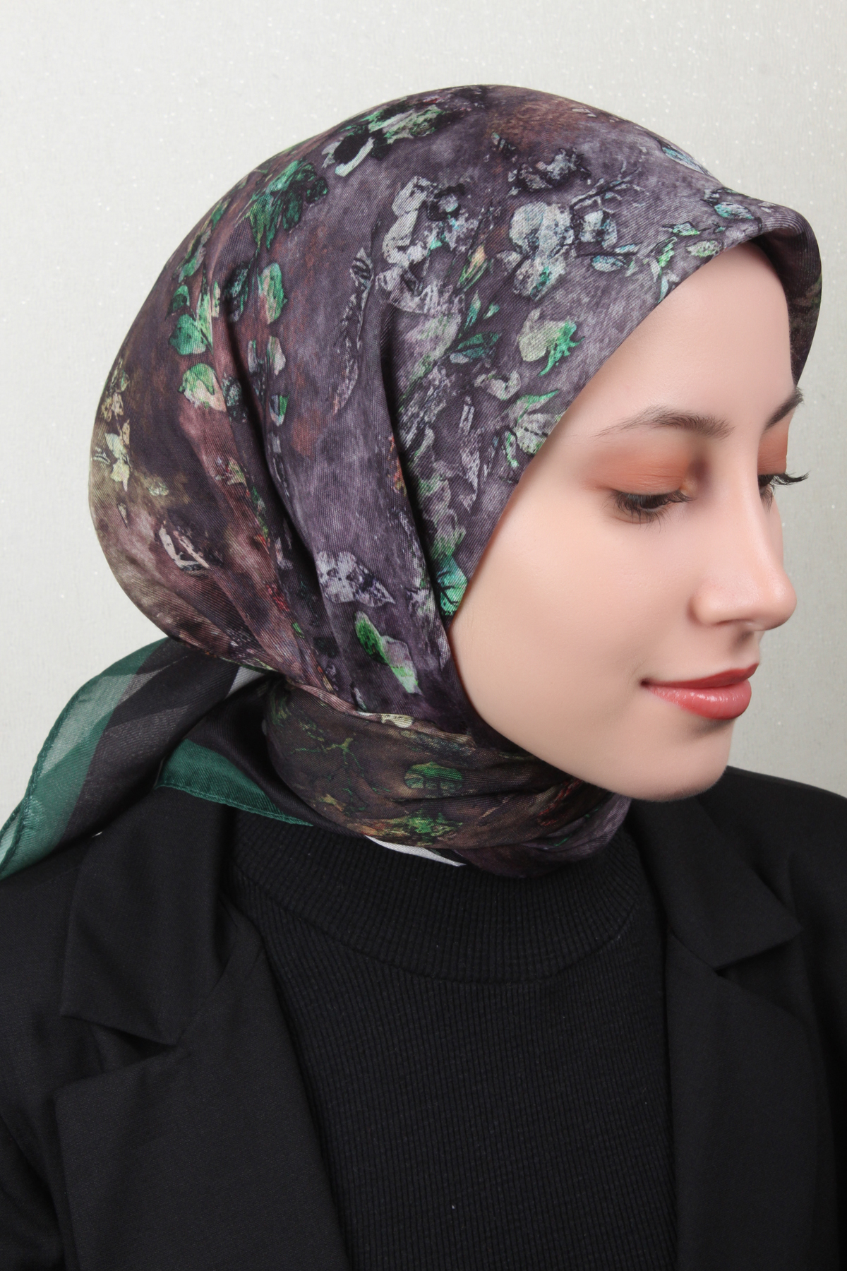 Nirvana Soft Eşarp 8105-8 Zümrüt