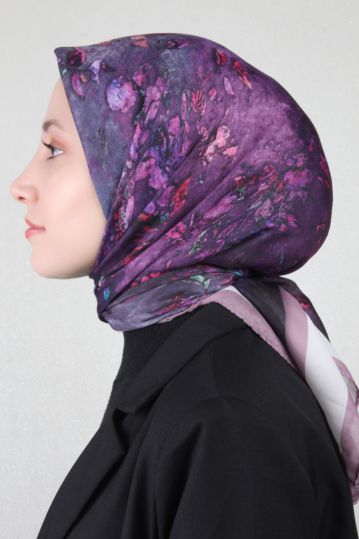 Nirvana Soft Eşarp 8105-9 Sümbül