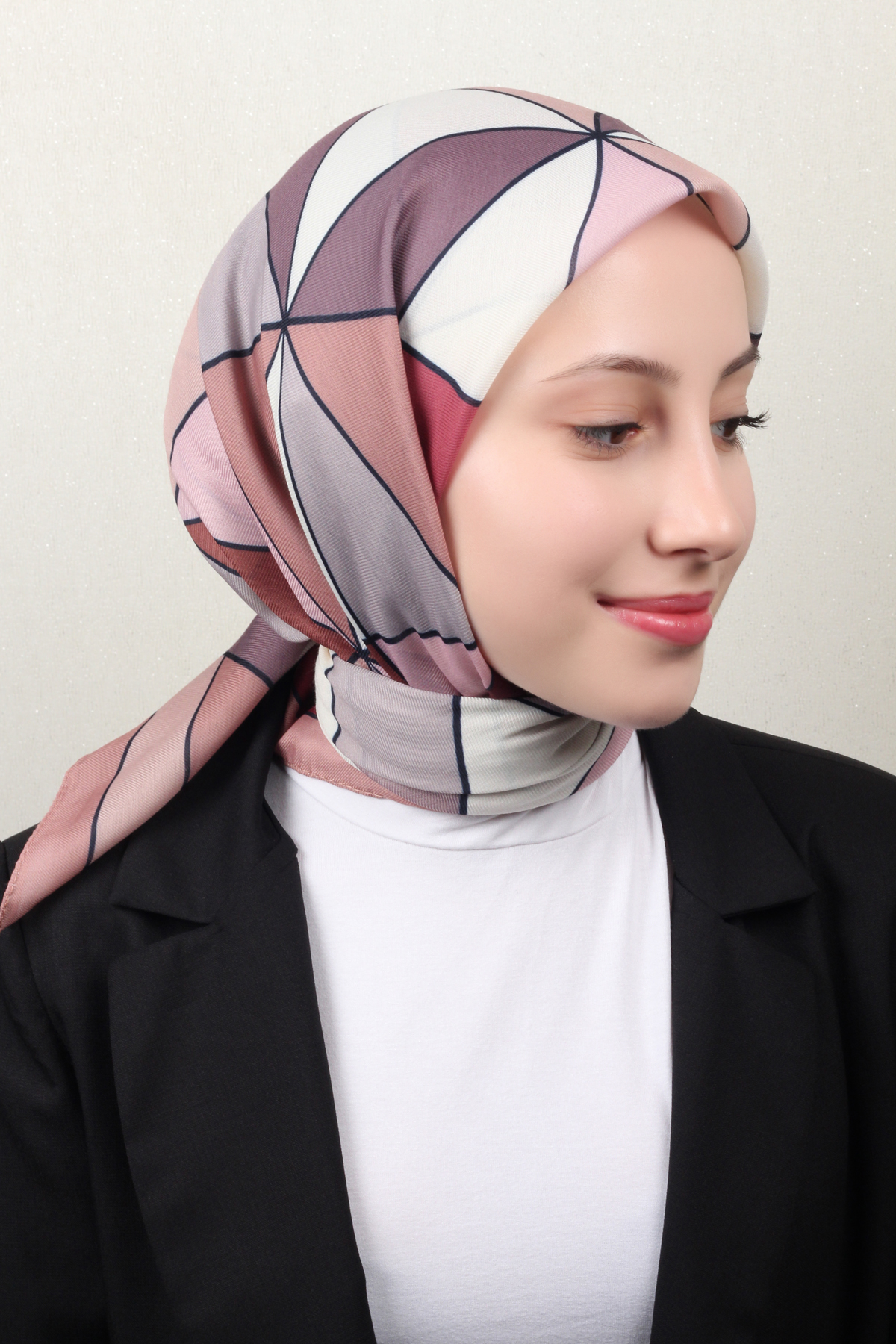 Nirvana Soft Eşarp 8106-8 Pastel Pembe