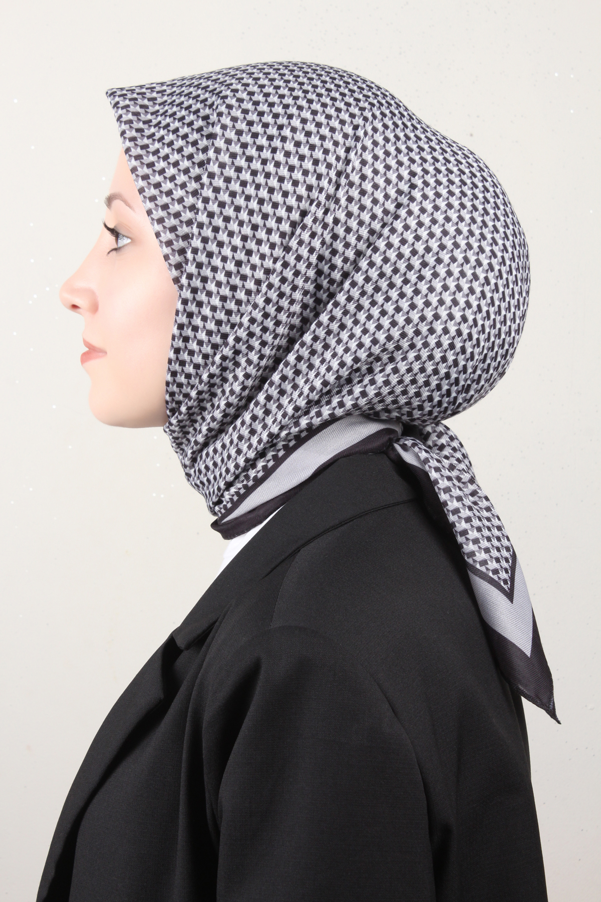 Nirvana Soft Eşarp 8107-12 Siyah