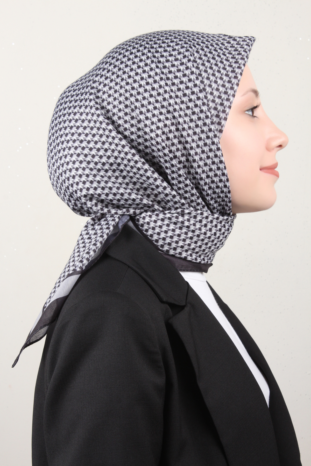 Nirvana Soft Eşarp 8107-12 Siyah