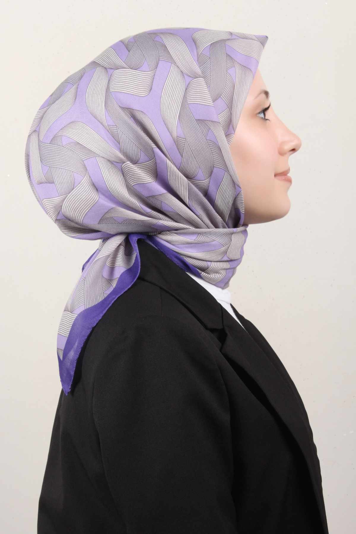 Nirvana Soft Eşarp 8109-13 Mor