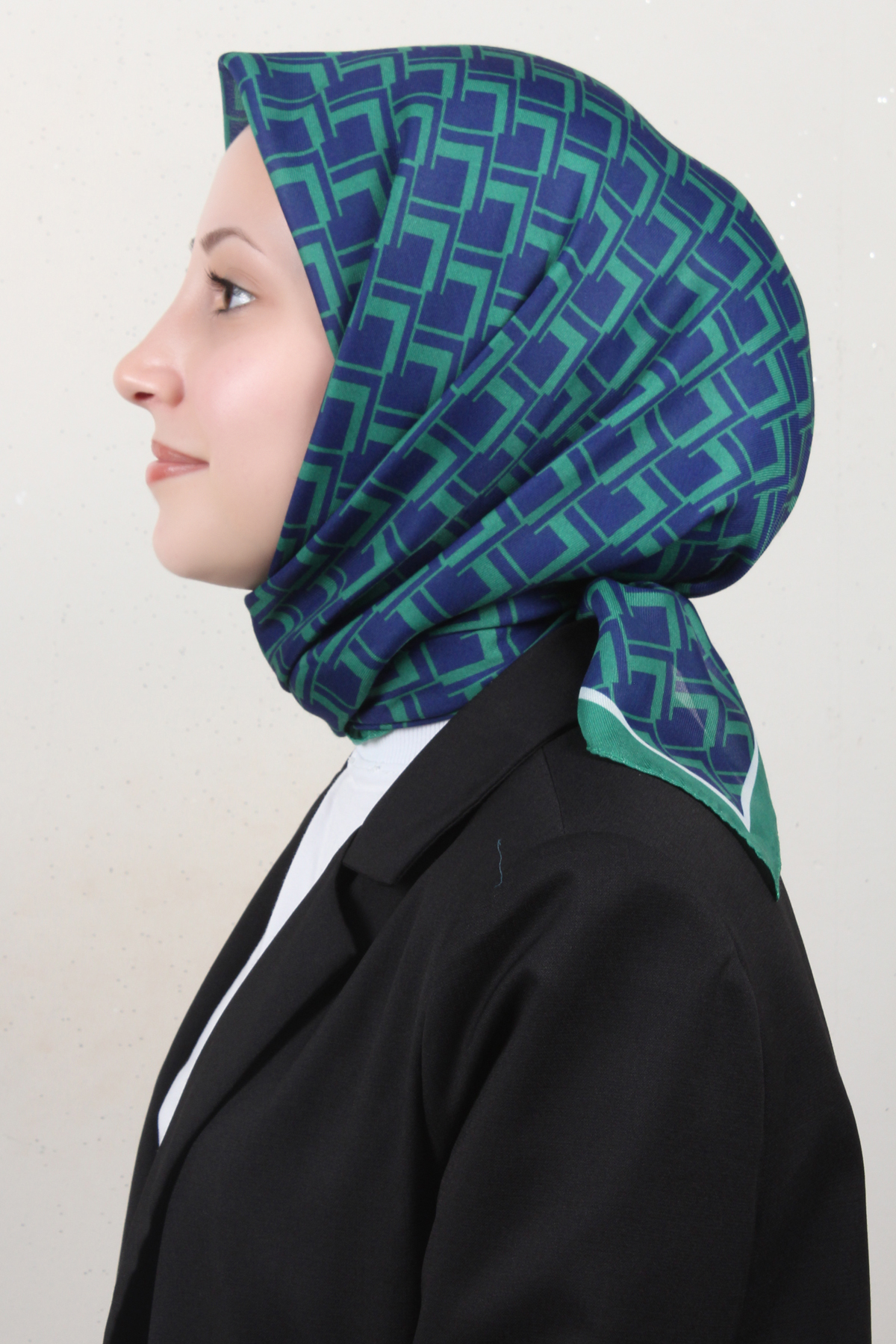 Nirvana Soft Eşarp 8110-12 Laci-Yeşil