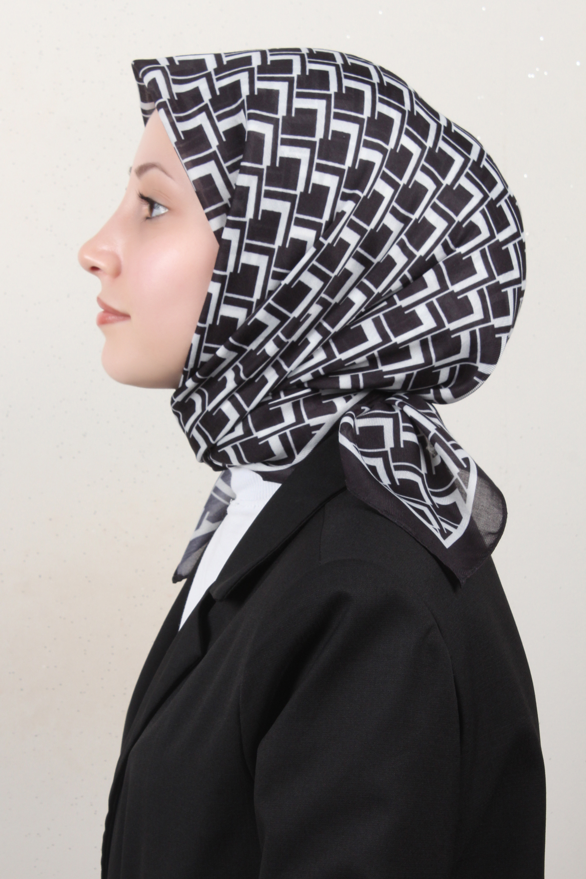 Nirvana Soft Eşarp 8110-16 Siyah