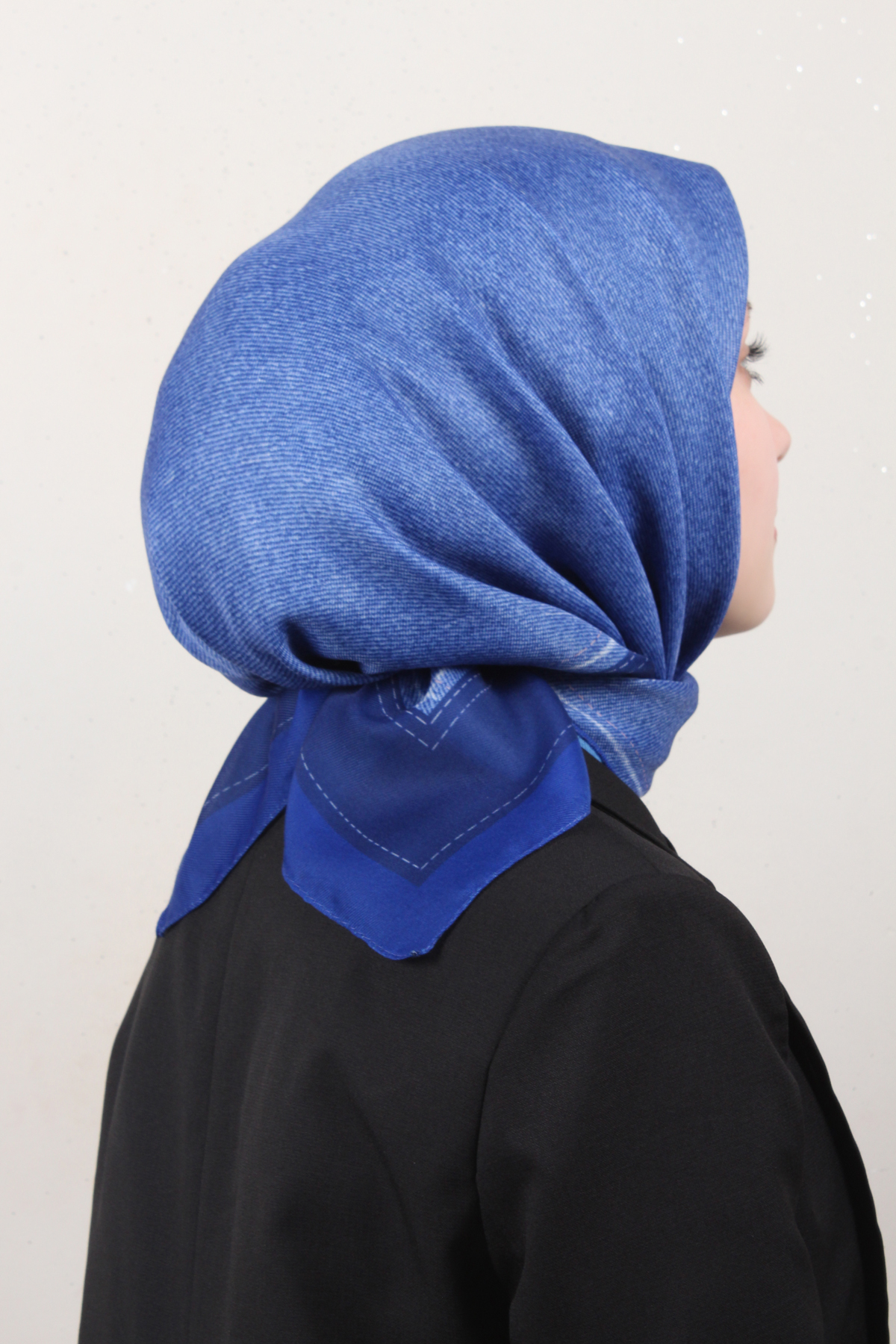 Nirvana Soft Eşarp 8112-14 Gece Mavisi