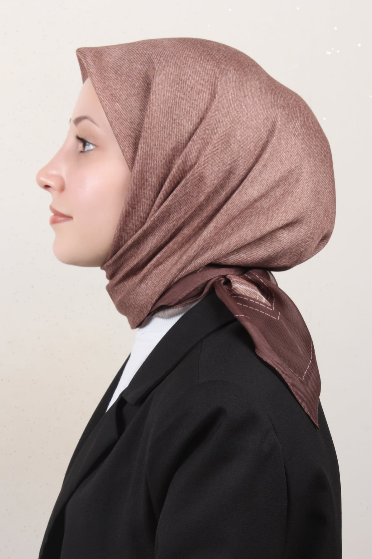 Nirvana Soft Eşarp 8112-8 Kahverengi