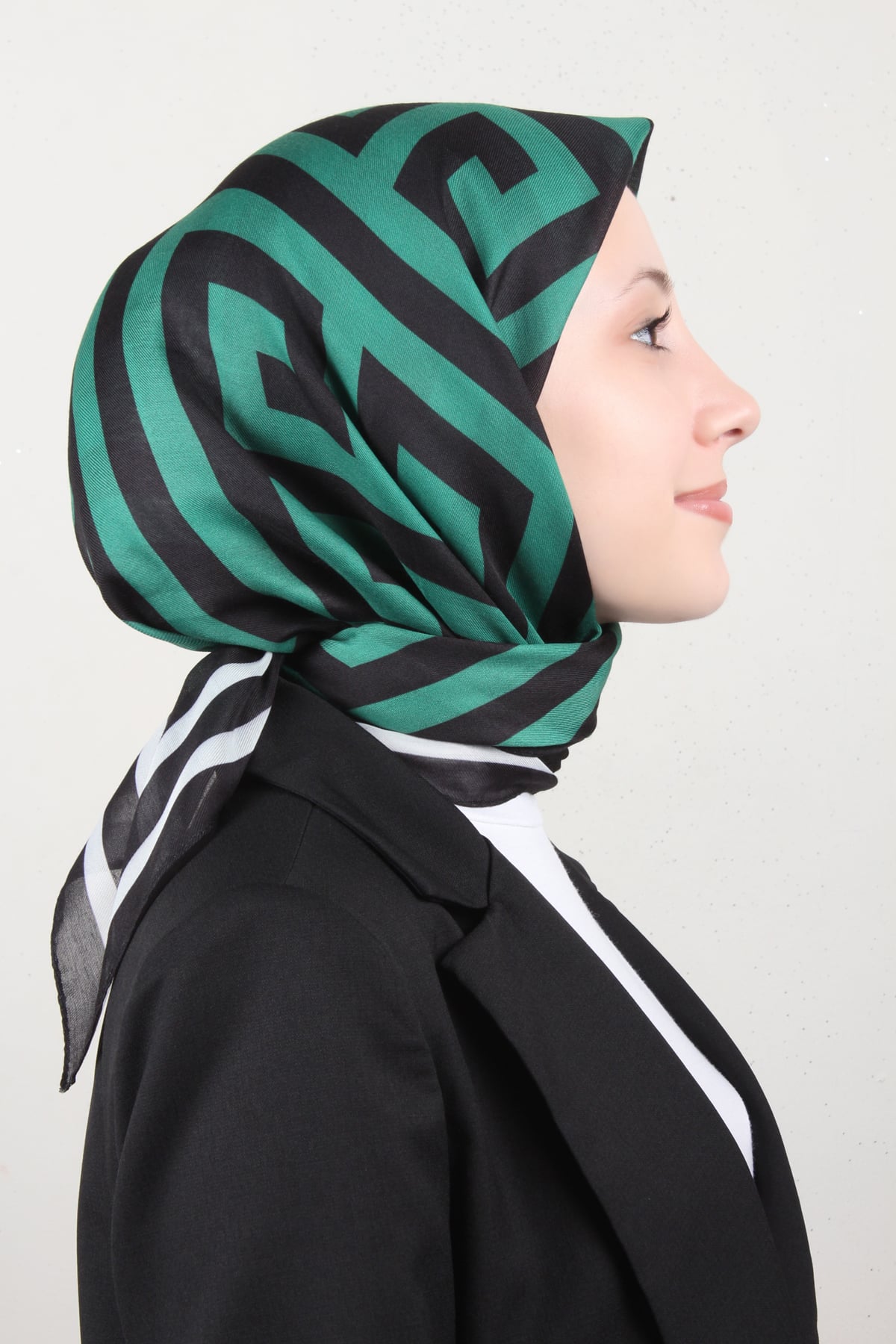 Nirvana Soft Eşarp 8113-1 Zümrüt