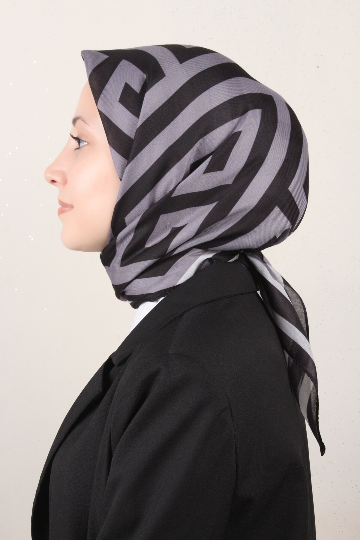 Nirvana Soft Eşarp 8113-13 Füme
