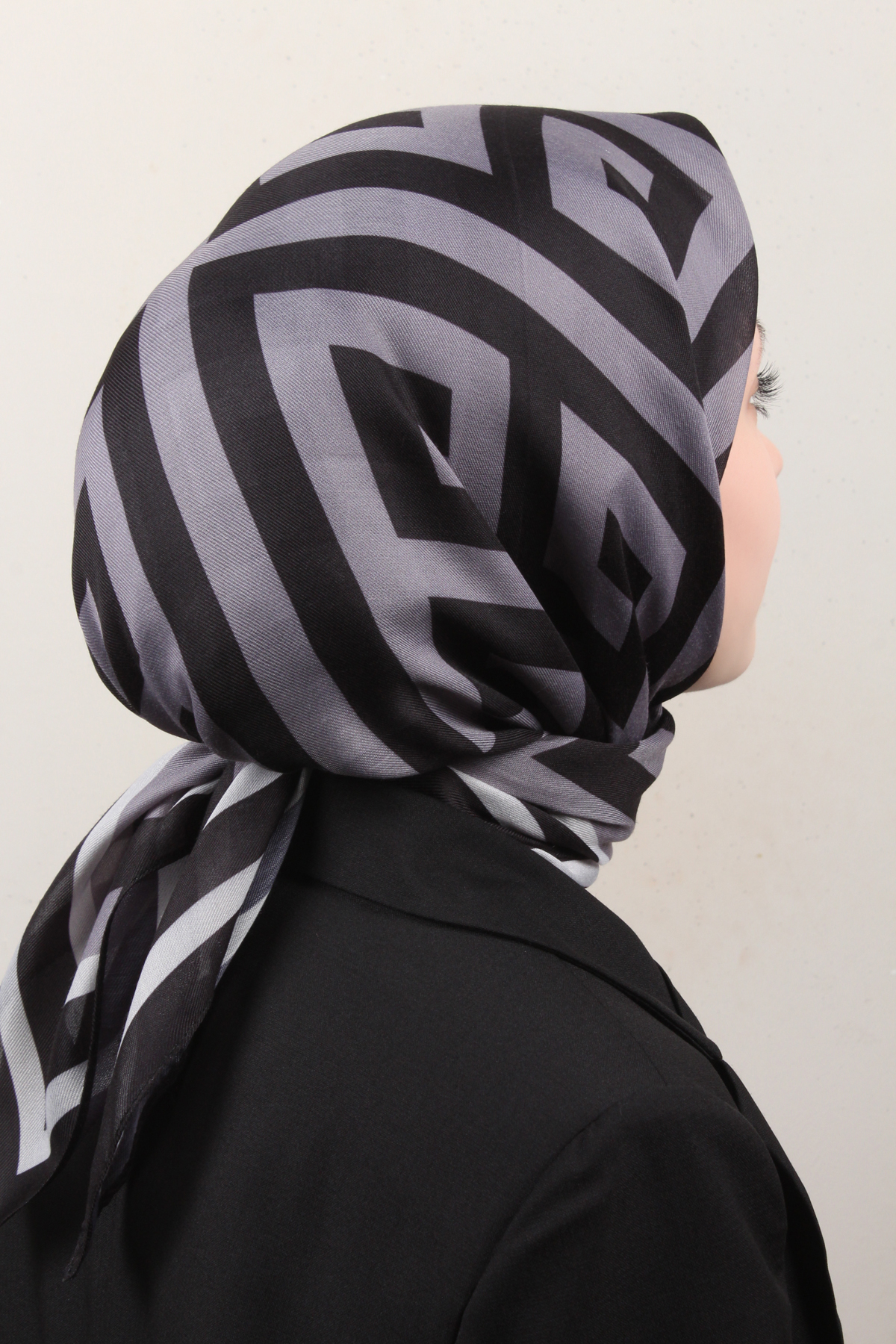 Nirvana Soft Eşarp 8113-13 Füme