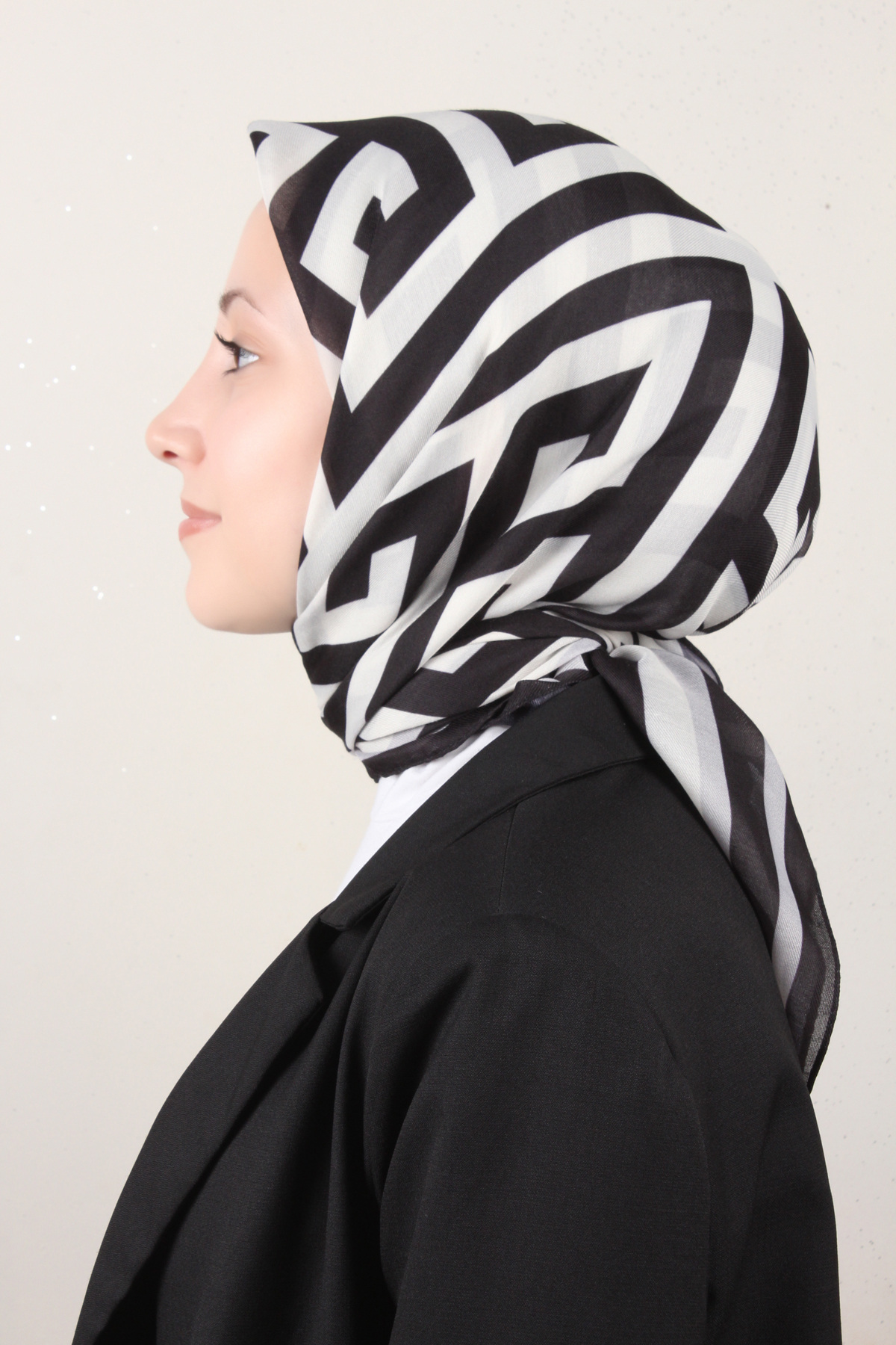Nirvana Soft Eşarp 8113-14 Siyah