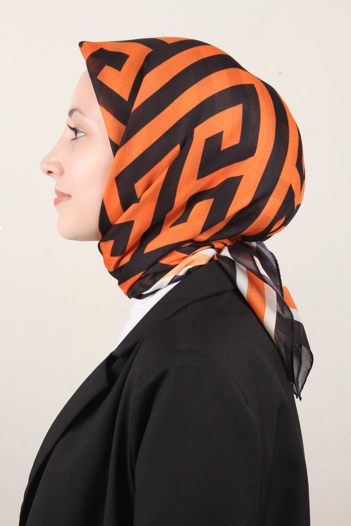 Nirvana Soft Eşarp 8113-20 Turuncu