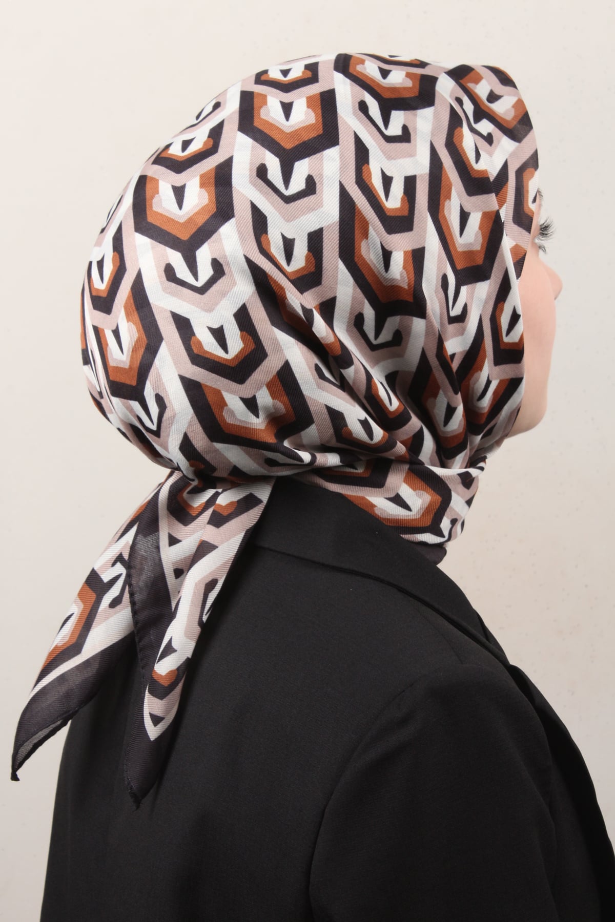 Nirvana Soft Eşarp 8114-1 Kahverengi