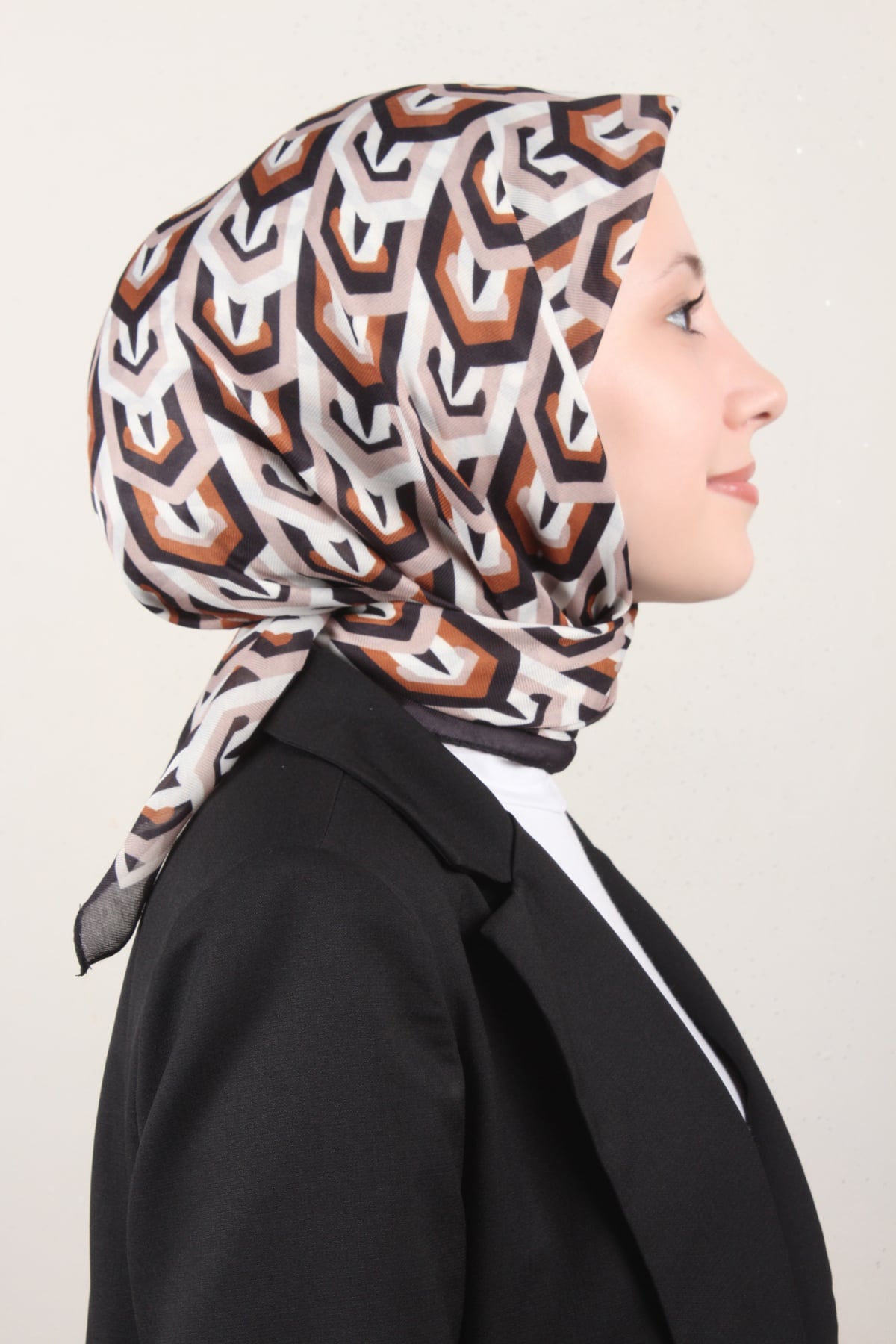 Nirvana Soft Eşarp 8114-1 Kahverengi