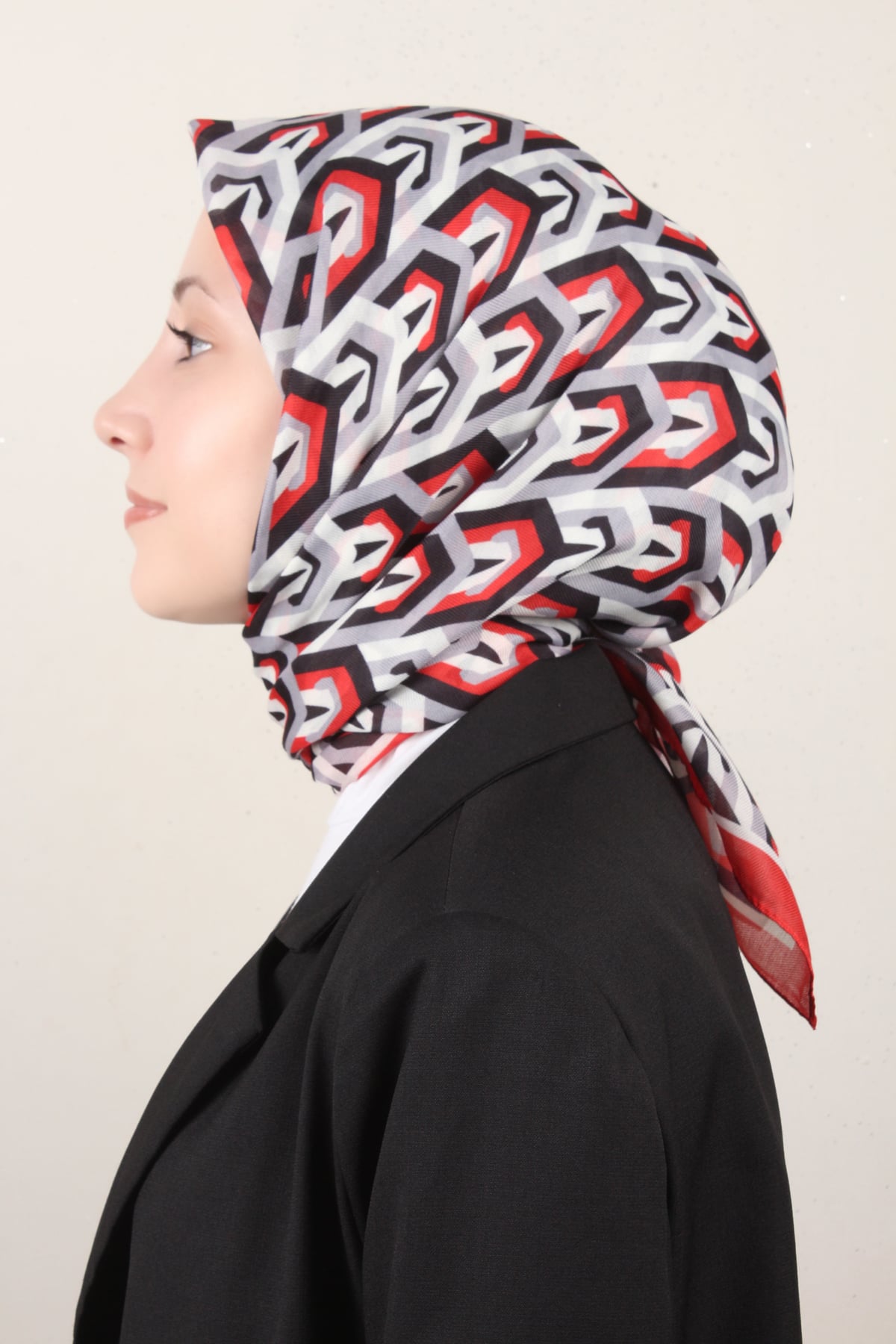 Nirvana Soft Eşarp 8114-10 Kırmızı