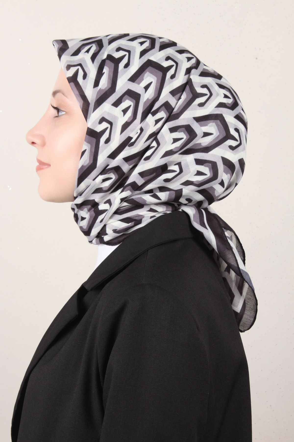 Nirvana Soft Eşarp 8114-14 Siyah