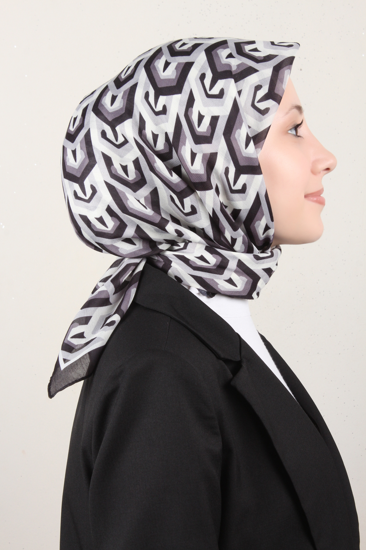 Nirvana Soft Eşarp 8114-14 Siyah