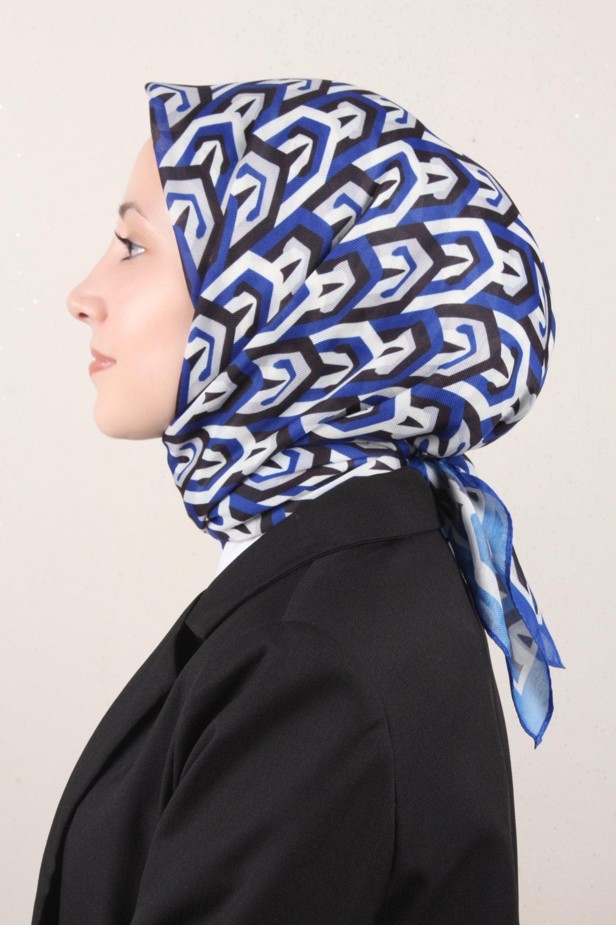 Nirvana Soft Eşarp 8114-4 Saks 