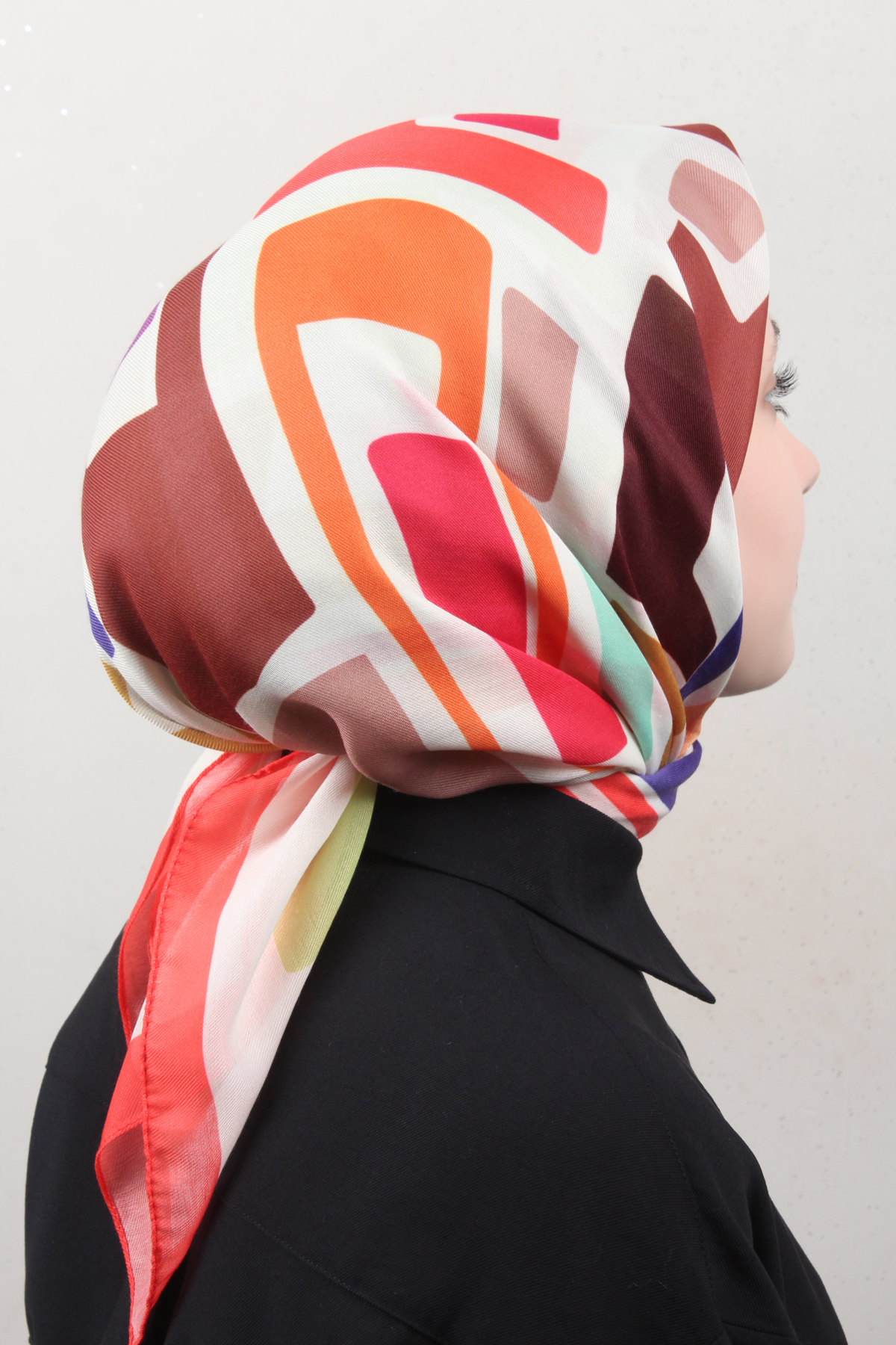 Nirvana Soft Eşarp 8116-10 Mercan
