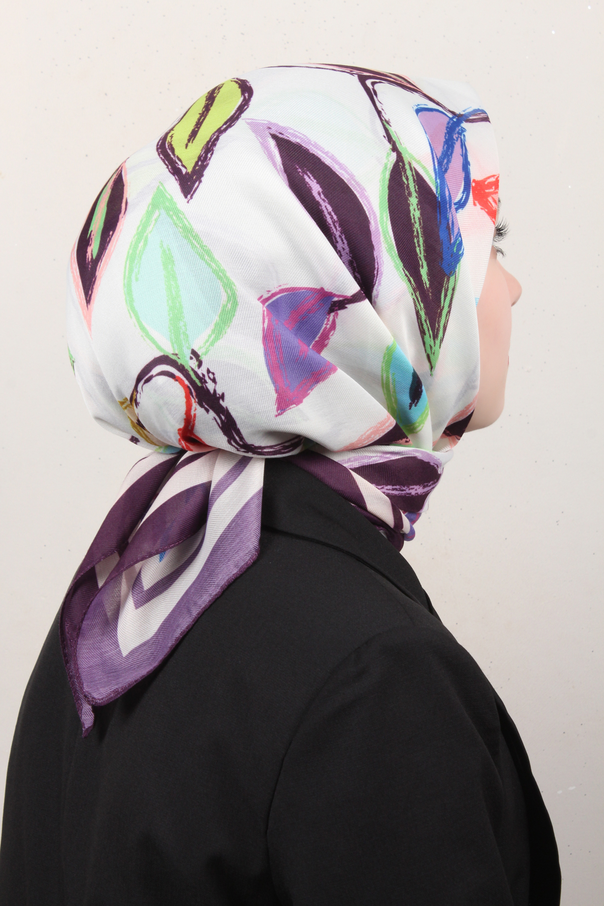 Nirvana Soft Eşarp 8117-9 Mor