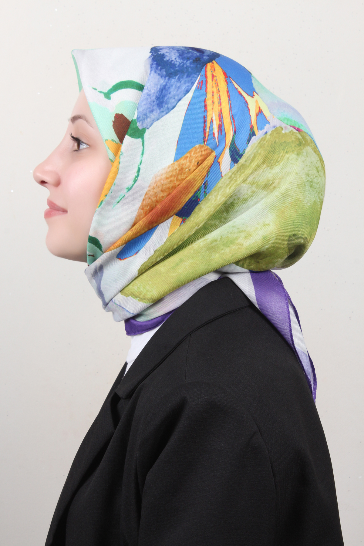 Nirvana Soft Eşarp 8118-10 Mor