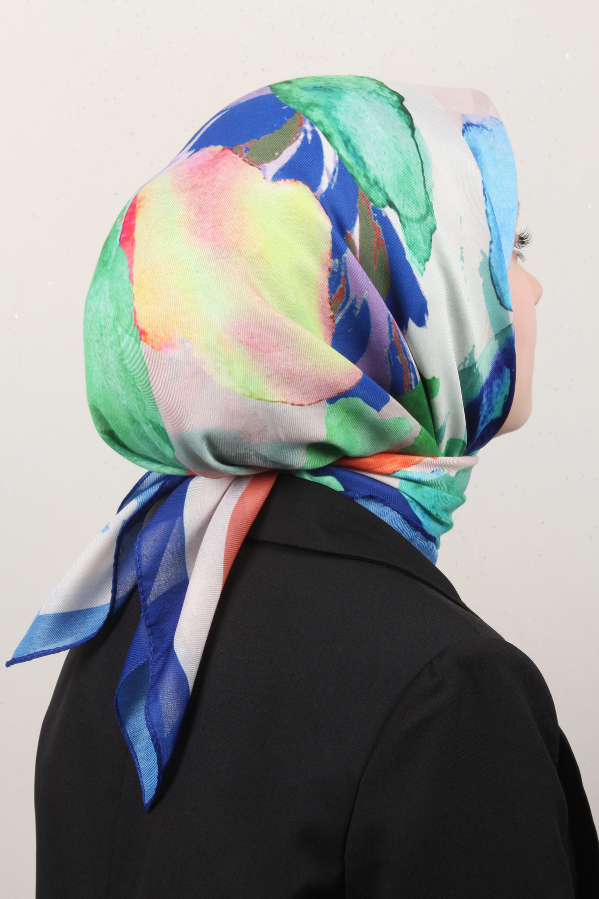 Nirvana Soft Eşarp 8118-11 Gece Mavisi