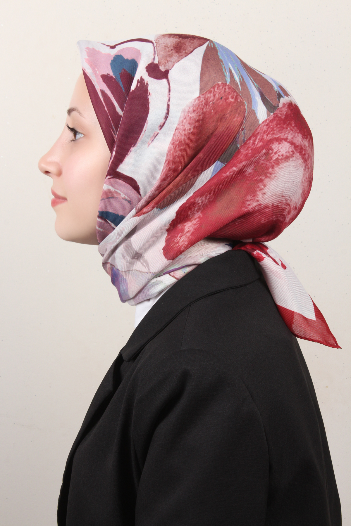 Nirvana Soft Eşarp 8118-2 Bordo