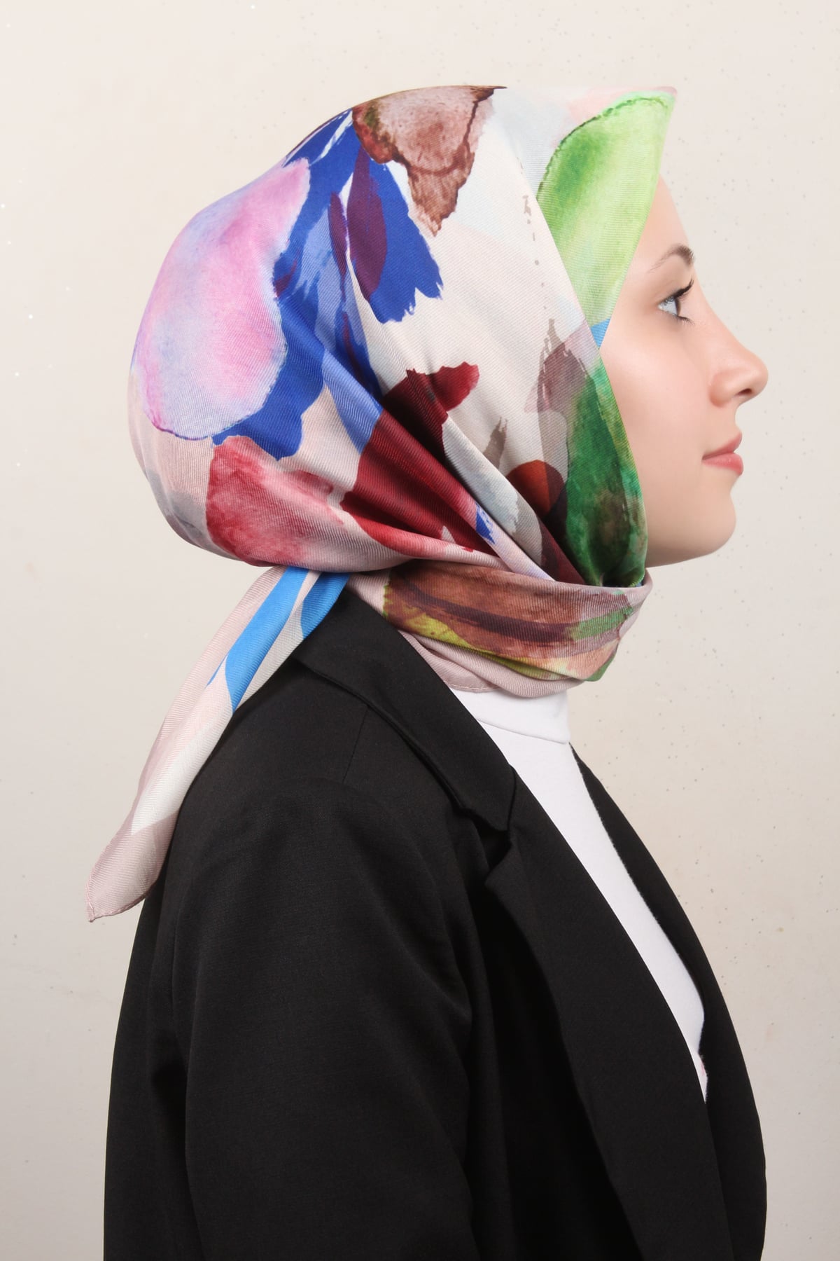 Nirvana Soft Eşarp 8118-4 Açık Pudra