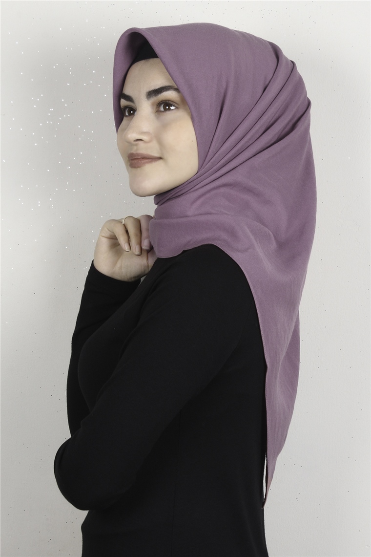 Pamuk Caz Eşarp 4651-12 Gül Kurusu