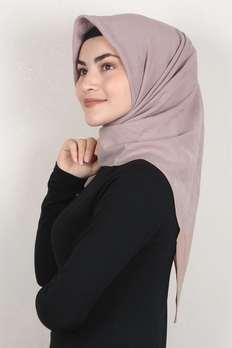 Pamuk Caz Eşarp 4651-20 Koyu Bej